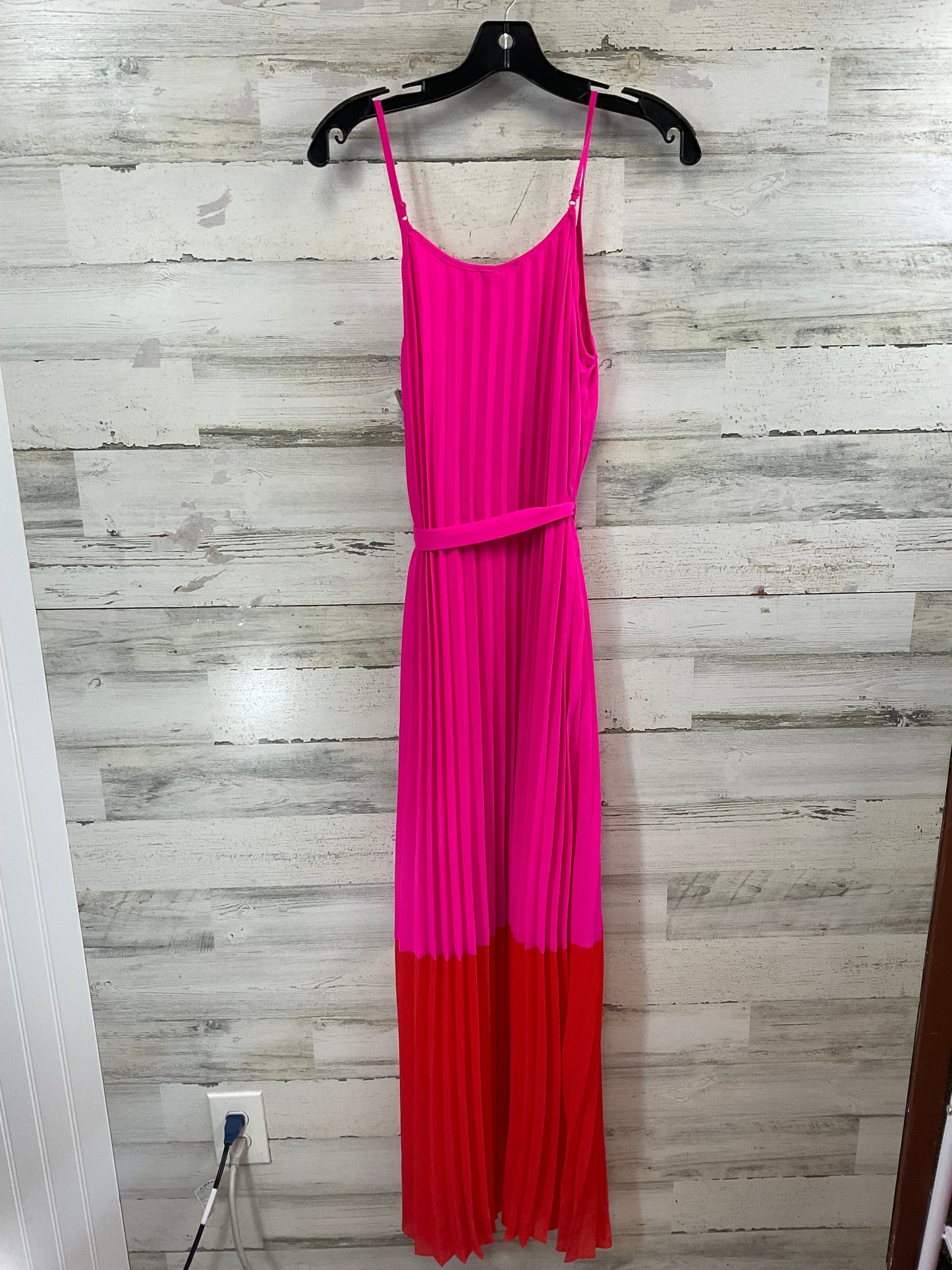 Dress Casual Maxi By Skies Are Blue In Orange & Pink, Size: S