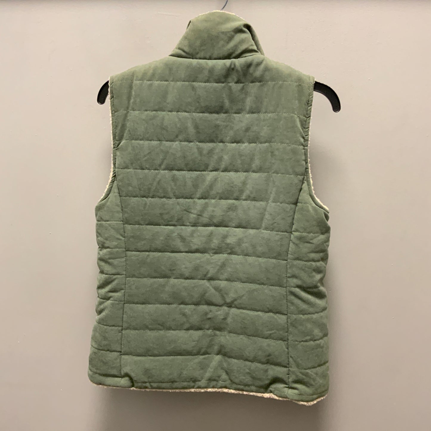 Vest Puffer & Quilted By Clothes Mentor In Green, Size: S