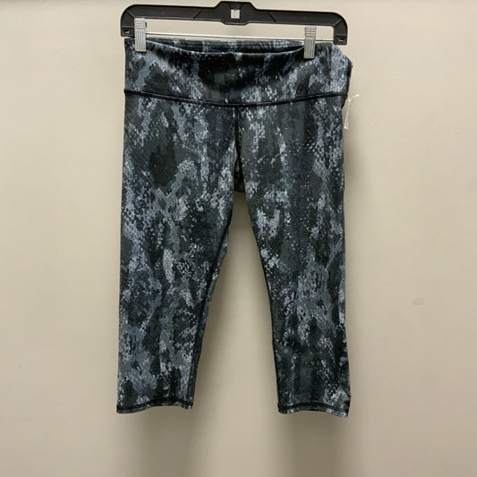 Athletic Capris By Alo In Snakeskin Print, Size: S