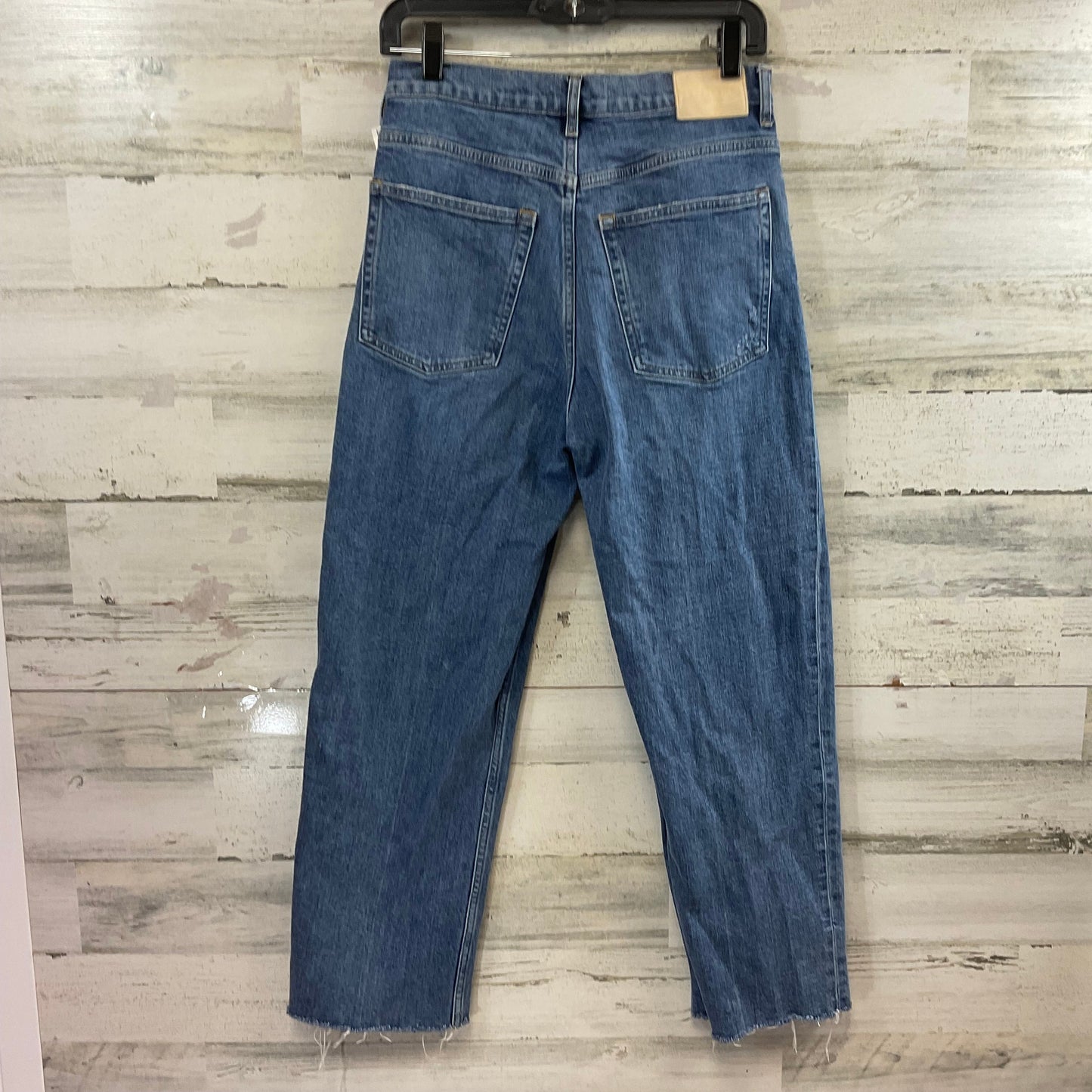 Jeans Straight By Everlane In Blue Denim, Size: 6