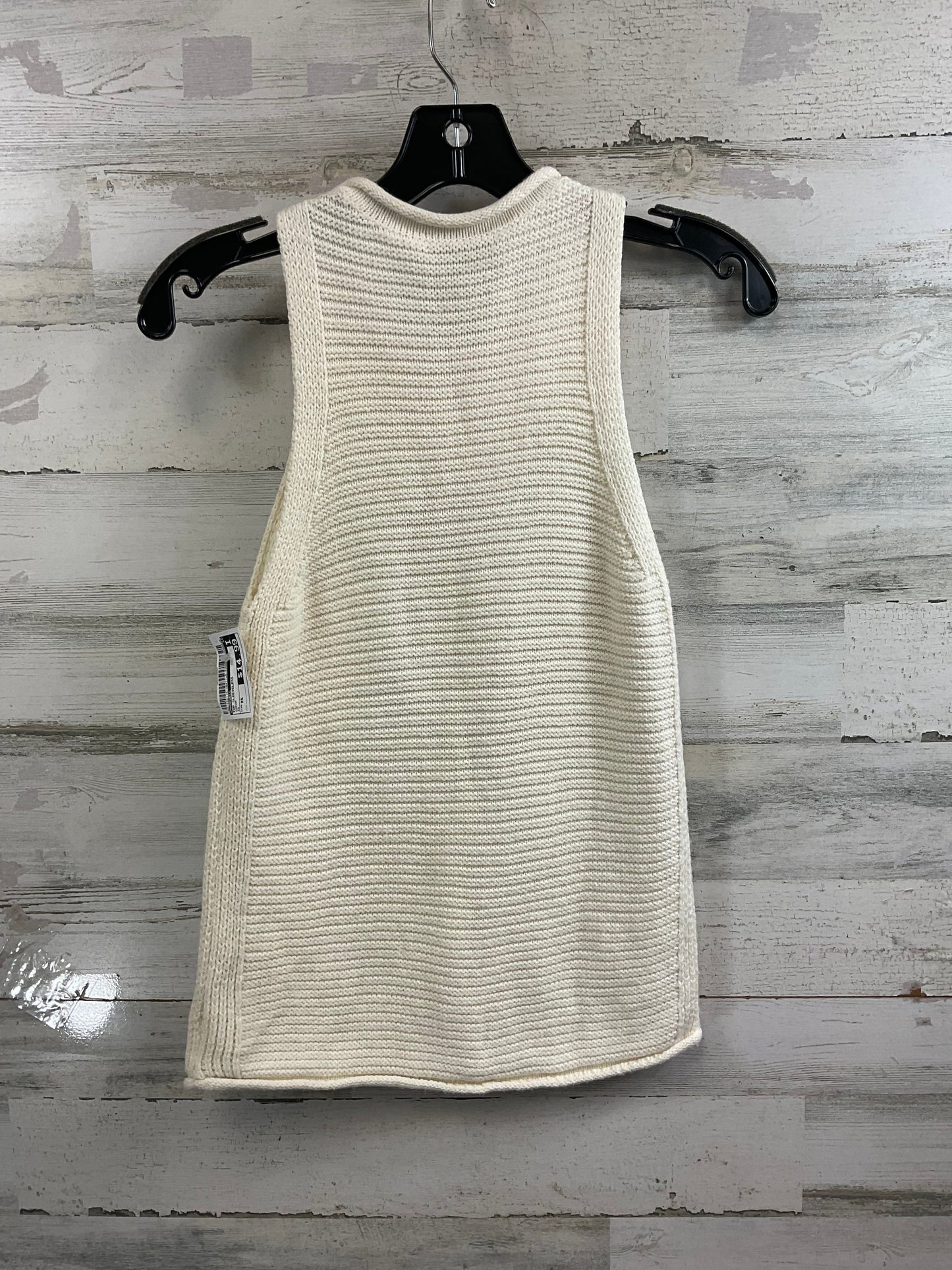 Top Sleeveless By Madewell In Cream, Size: Xs