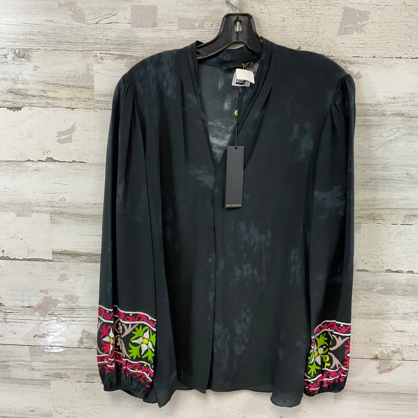 Top Long Sleeve Designer By KOBI HALPERIN In Black, Size: L