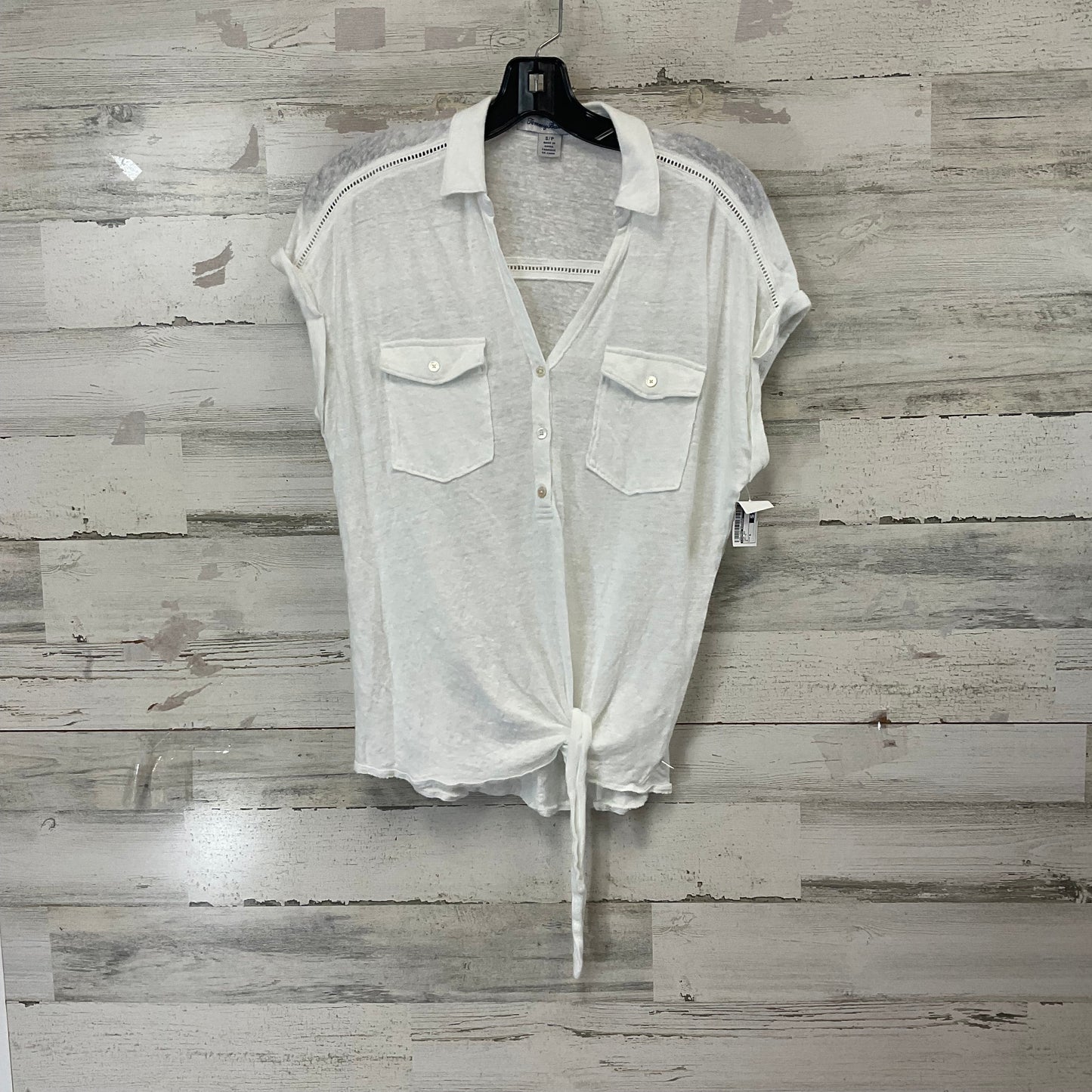 Top Short Sleeve By Tommy Bahama In White, Size: S