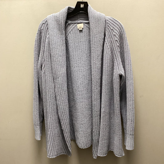 Sweater Cardigan By A New Day In Grey, Size: Xxl