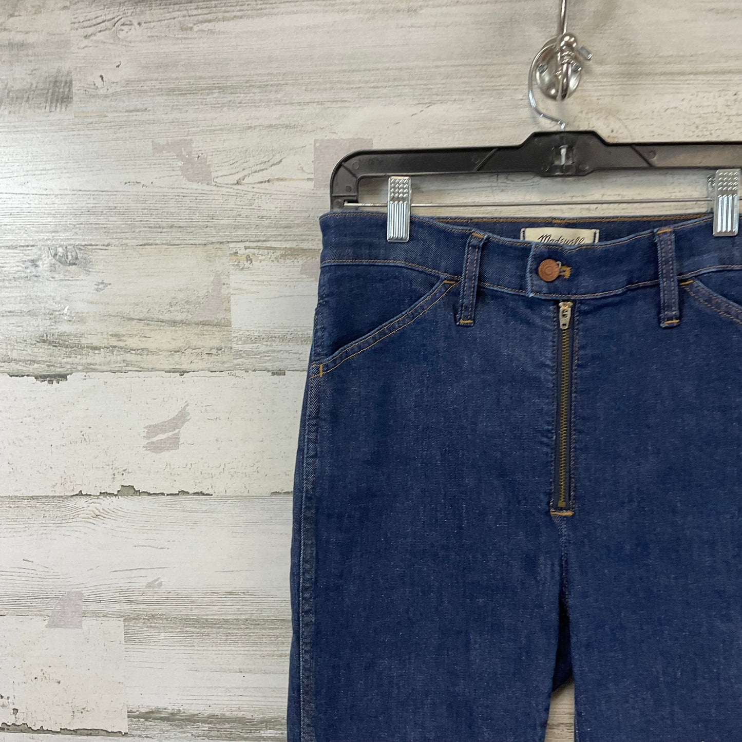 Jeans Skinny By Madewell In Blue Denim, Size: 6