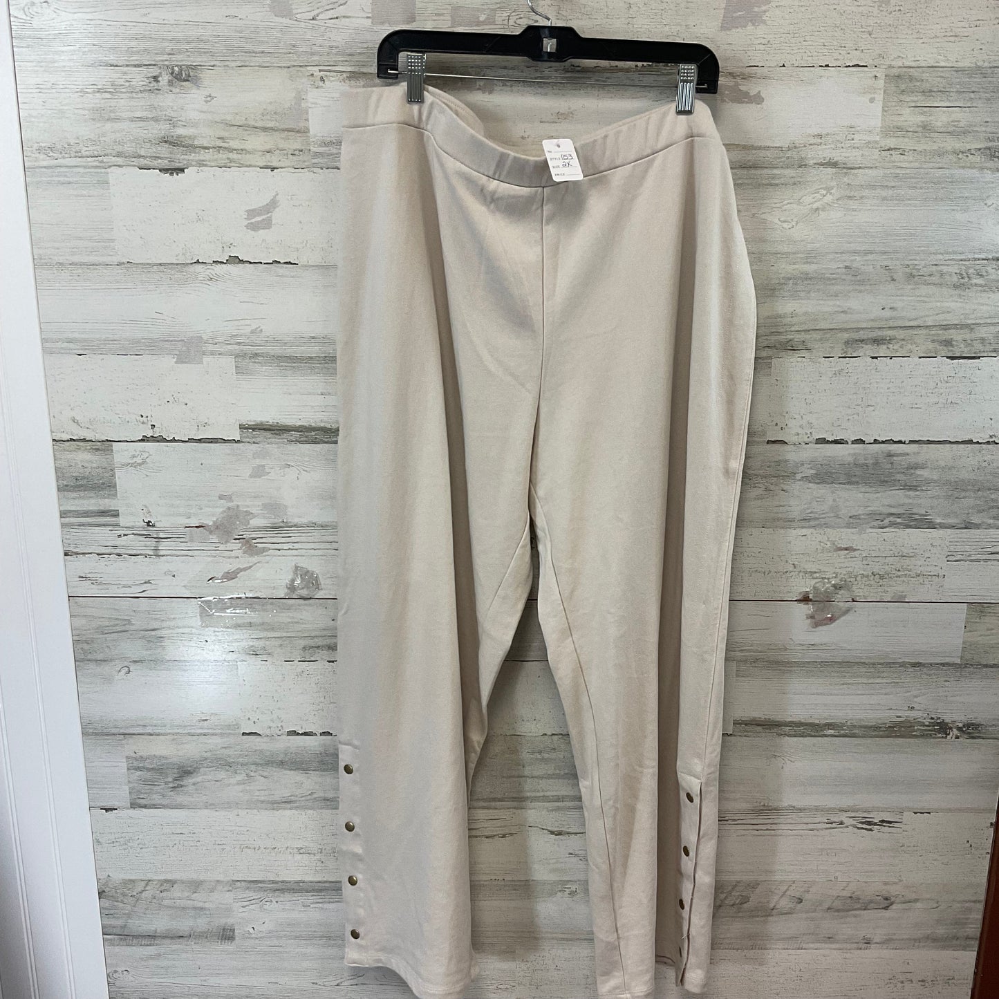 Pants Other By Susan Graver In Beige, Size: 2x