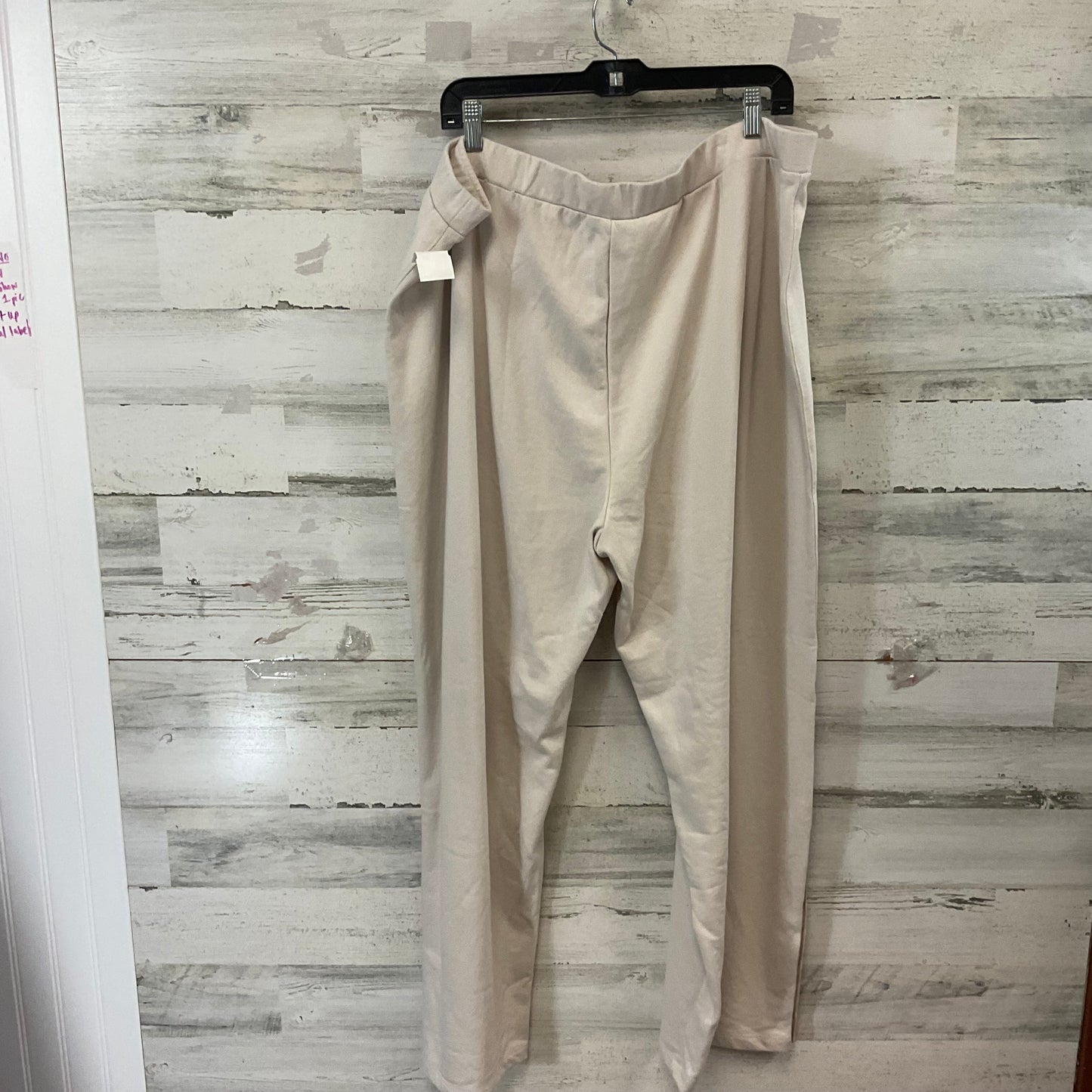 Pants Other By Susan Graver In Beige, Size: 2x