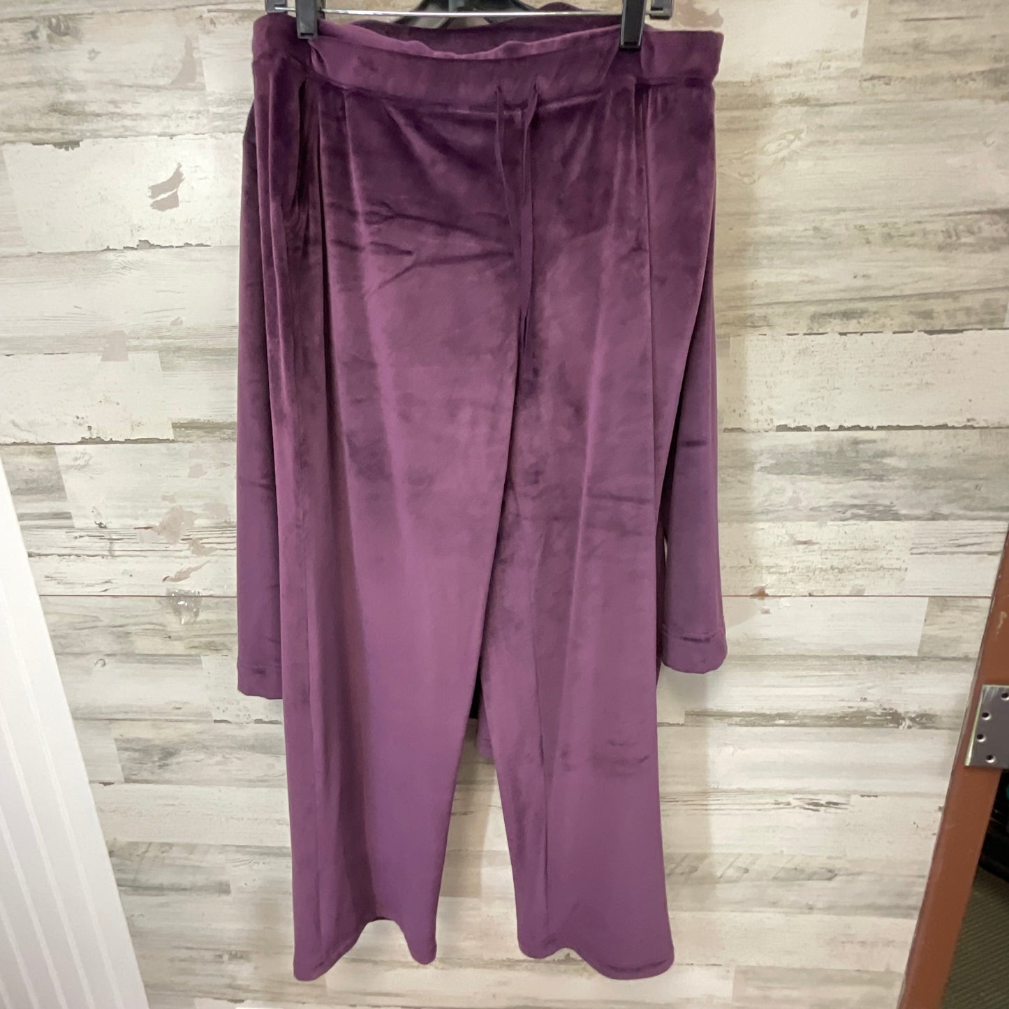 Lounge Set Pants By Natori In Purple, Size: M