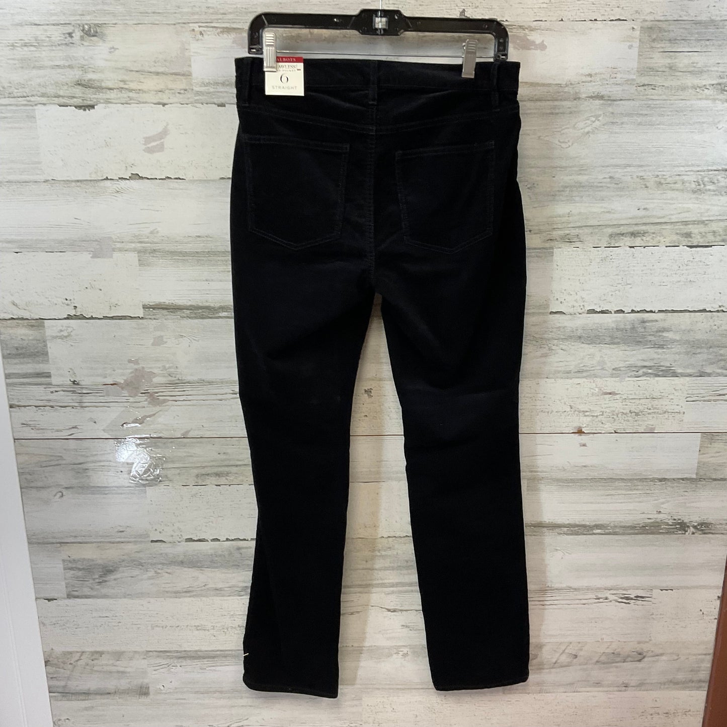 Pants Corduroy By Talbots In Black, Size: 6