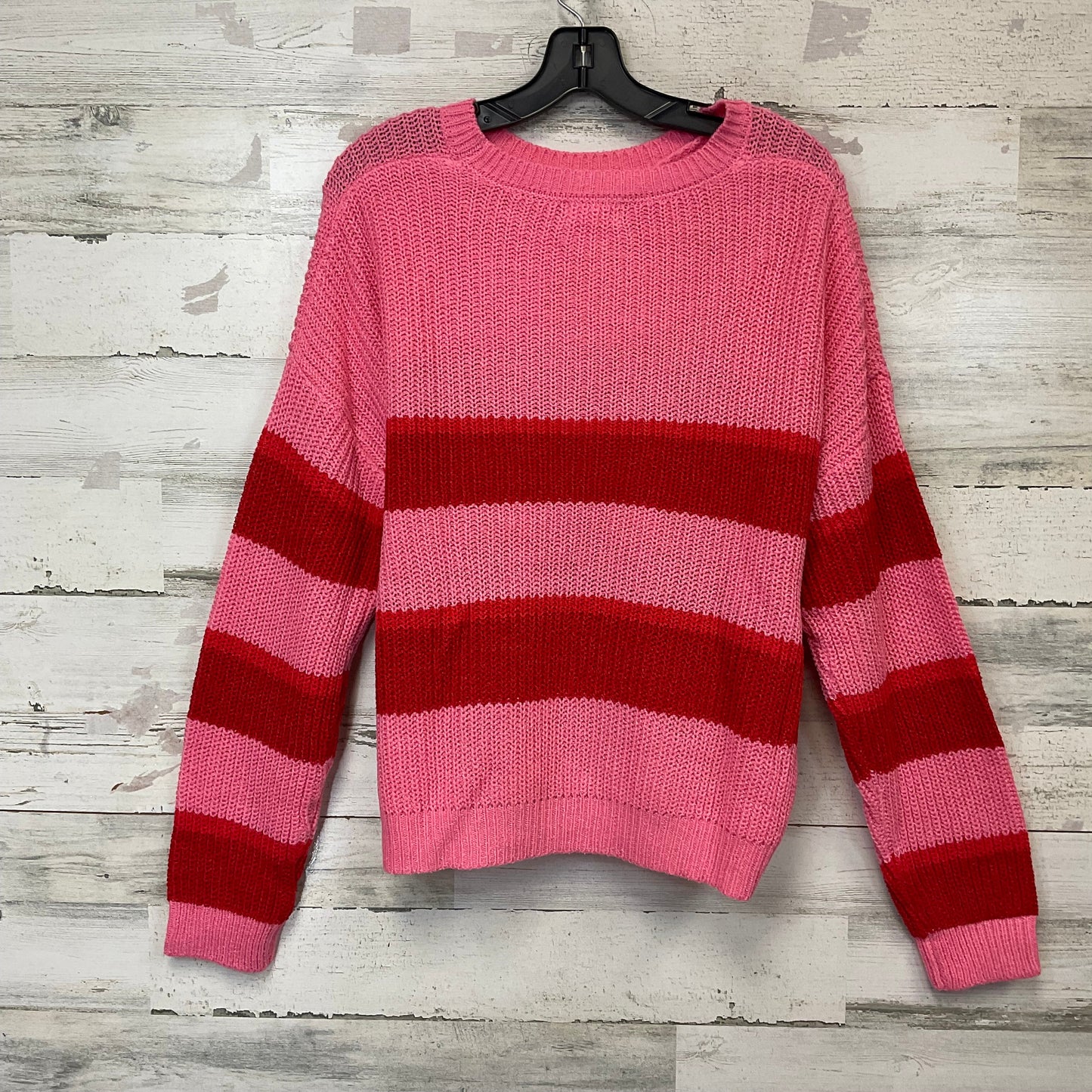 Sweater By Pink Lily In Pink, Size: S