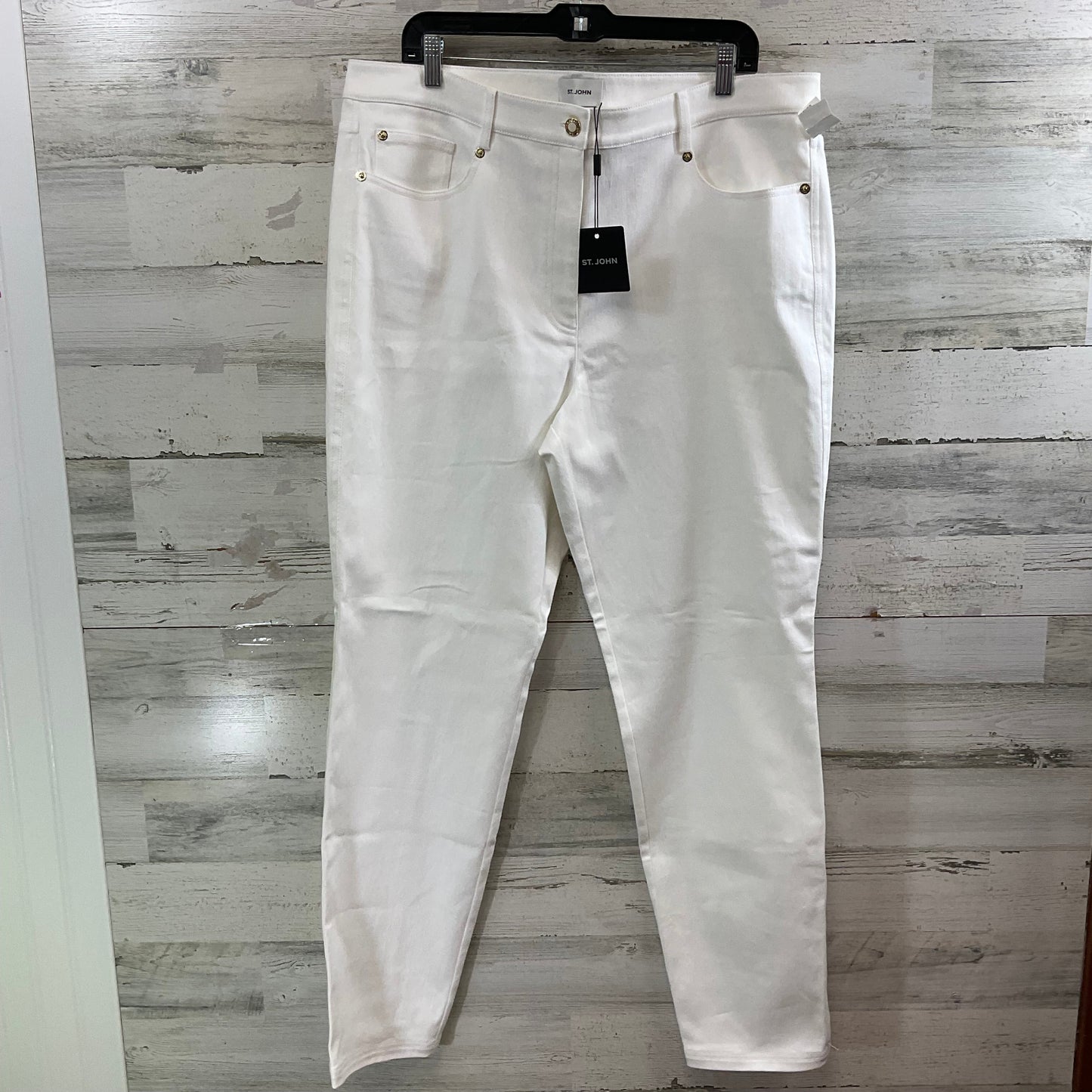 Pants Other By St John Collection In White, Size: 16