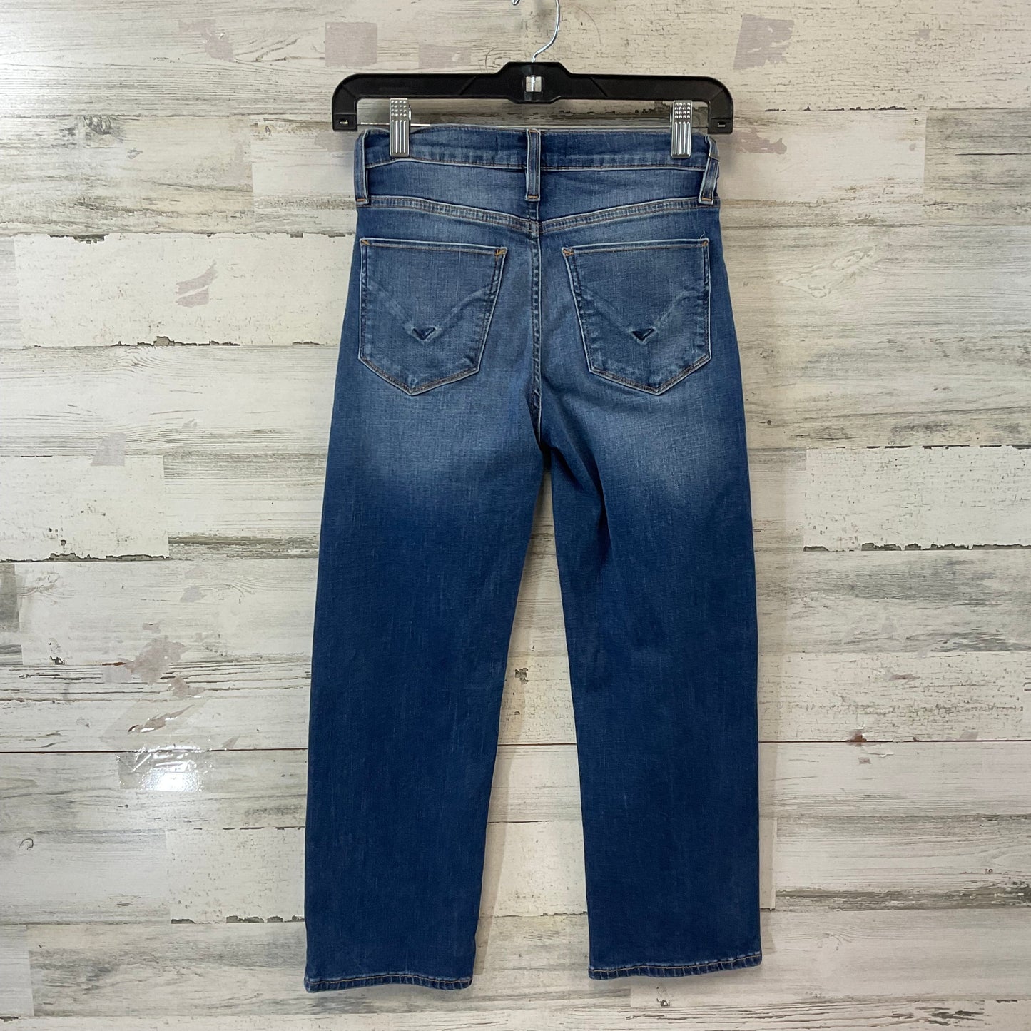 Jeans Cropped By Hudson In Blue Denim, Size: 0