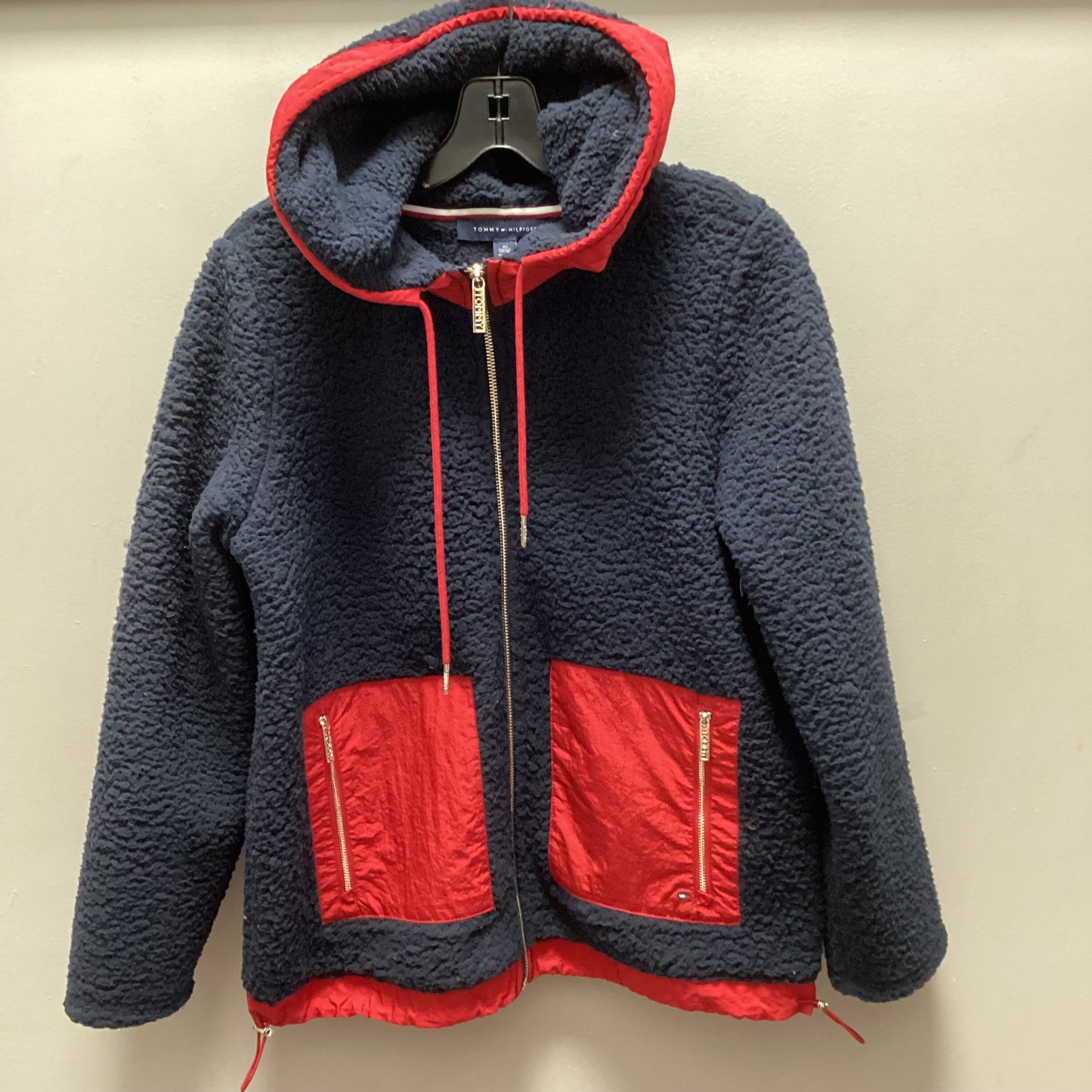 Jacket Fleece By Tommy Hilfiger In Blue, Size: Xs