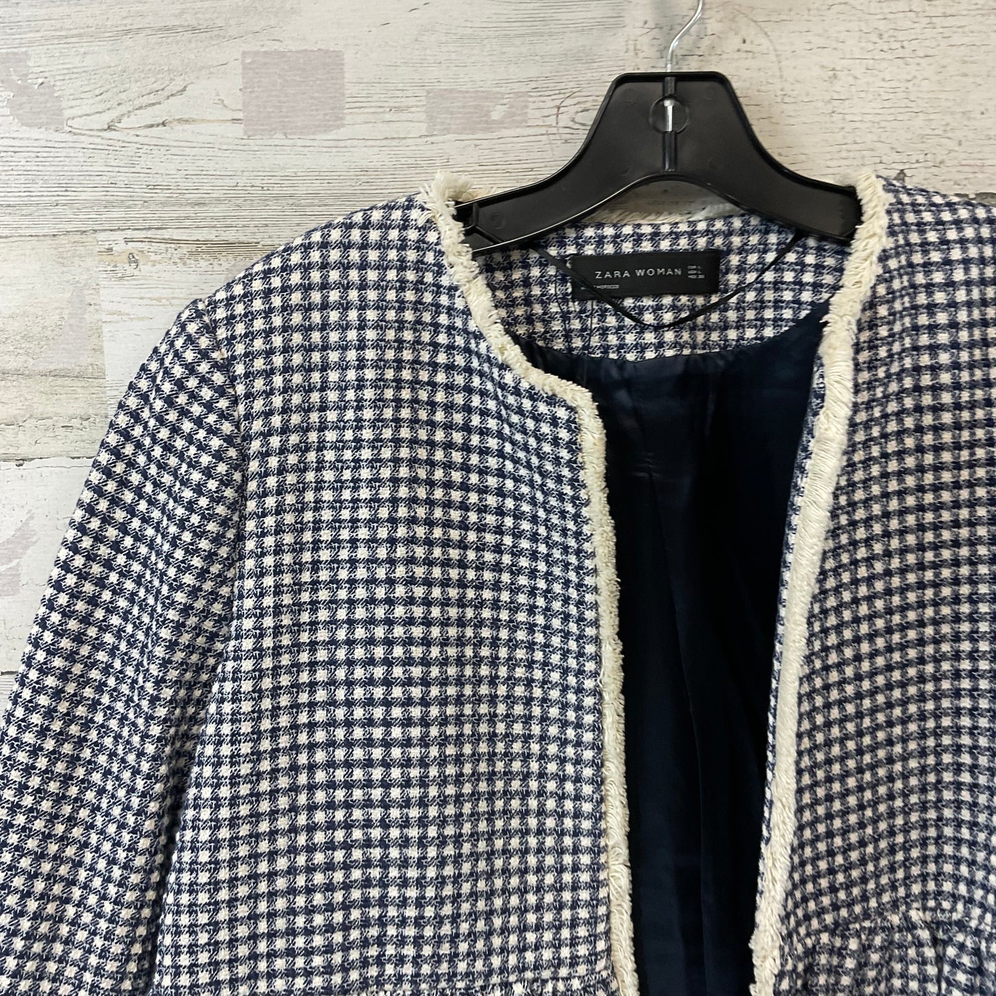 Jacket Other By Zara Women In Blue, Size: L