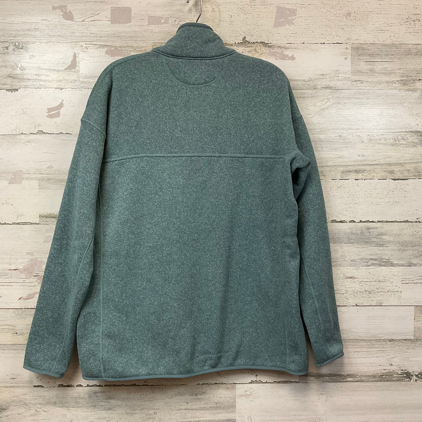 Sweatshirt Collar By Patagonia In Green, Size: Xl