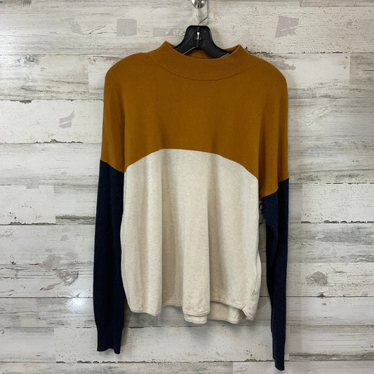 Top Long Sleeve By Madewell In Tan, Size: L