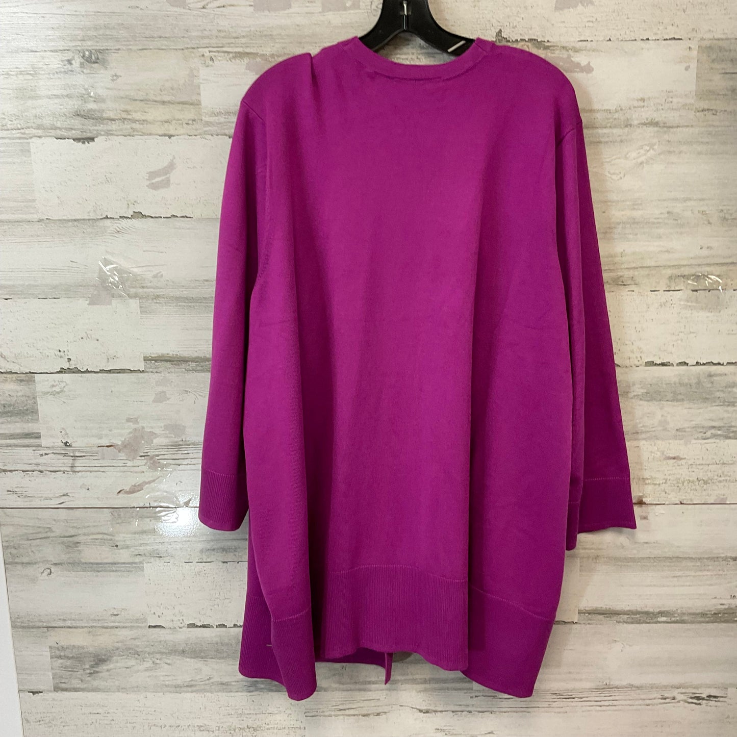 Cardigan By Lane Bryant In Purple, Size: 3x