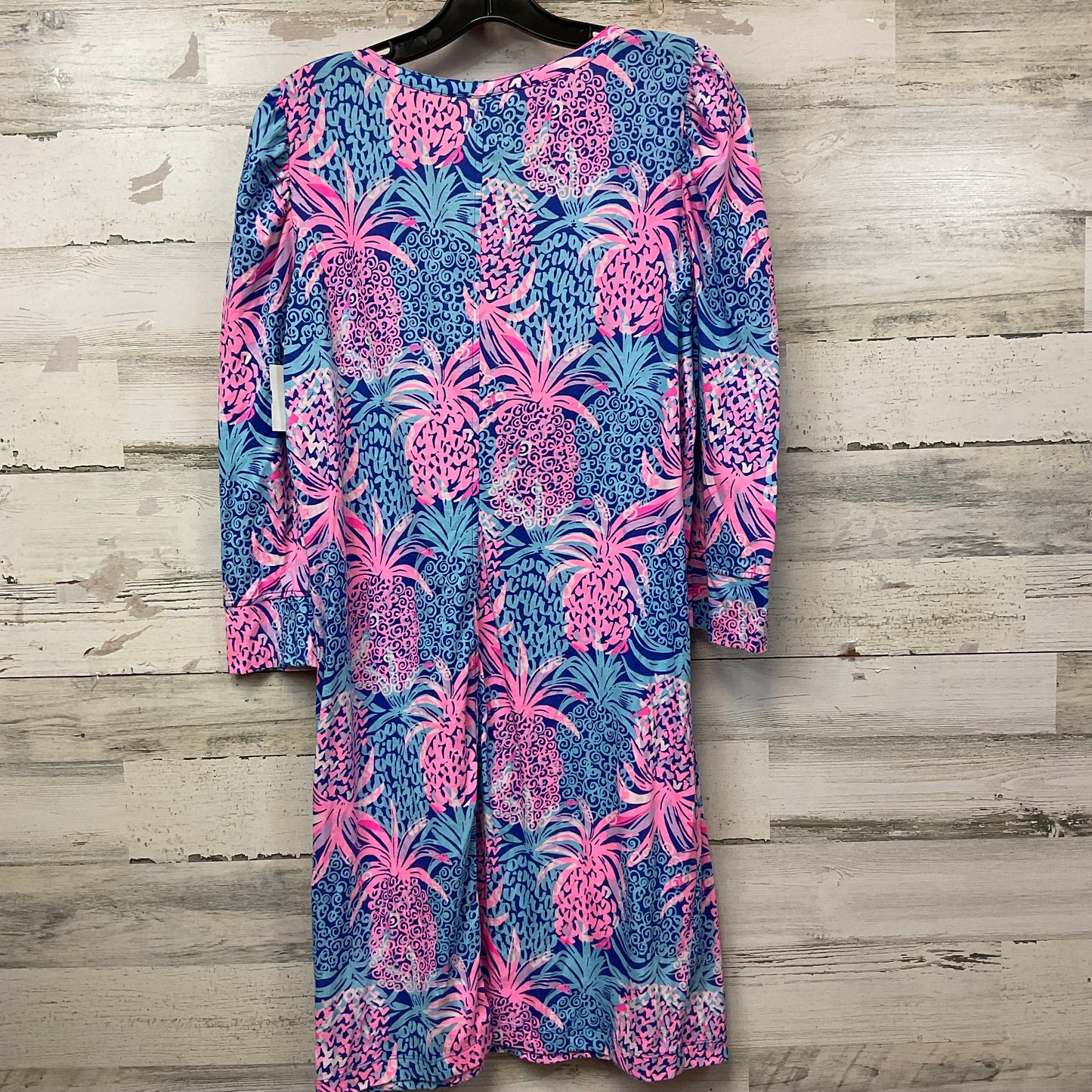 Dress Casual Short By Lilly Pulitzer In Blue & Pink, Size: L