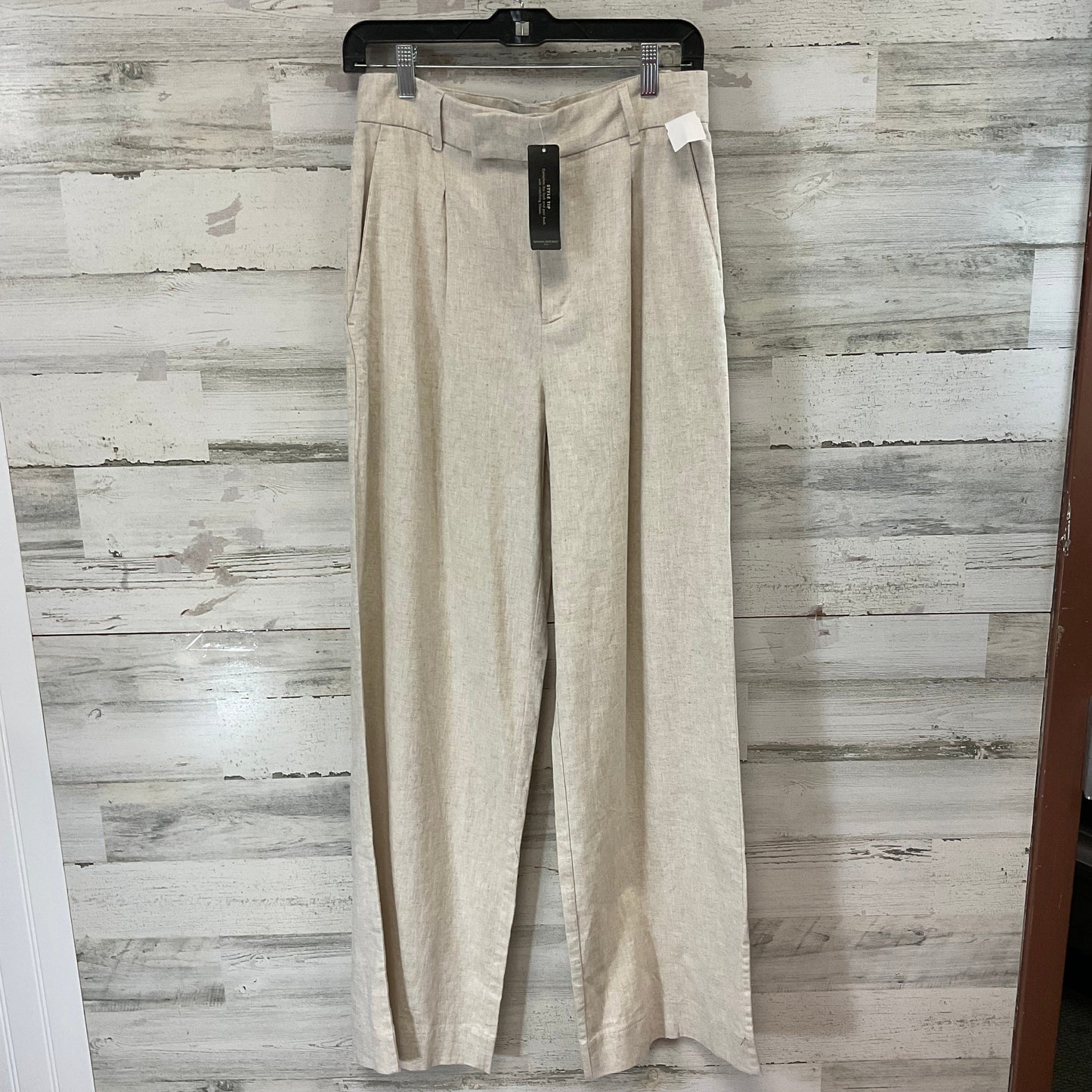 Pants Wide Leg By Banana Republic In Beige, Size: 4