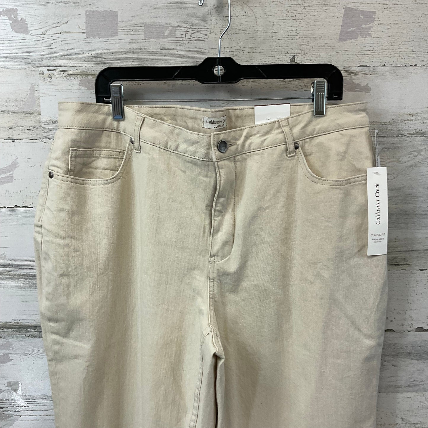 Pants Other By Coldwater Creek In Beige, Size: 18