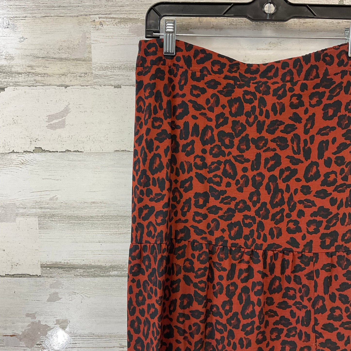 Skirt Midi By Nine West Apparel In Animal Print, Size: M