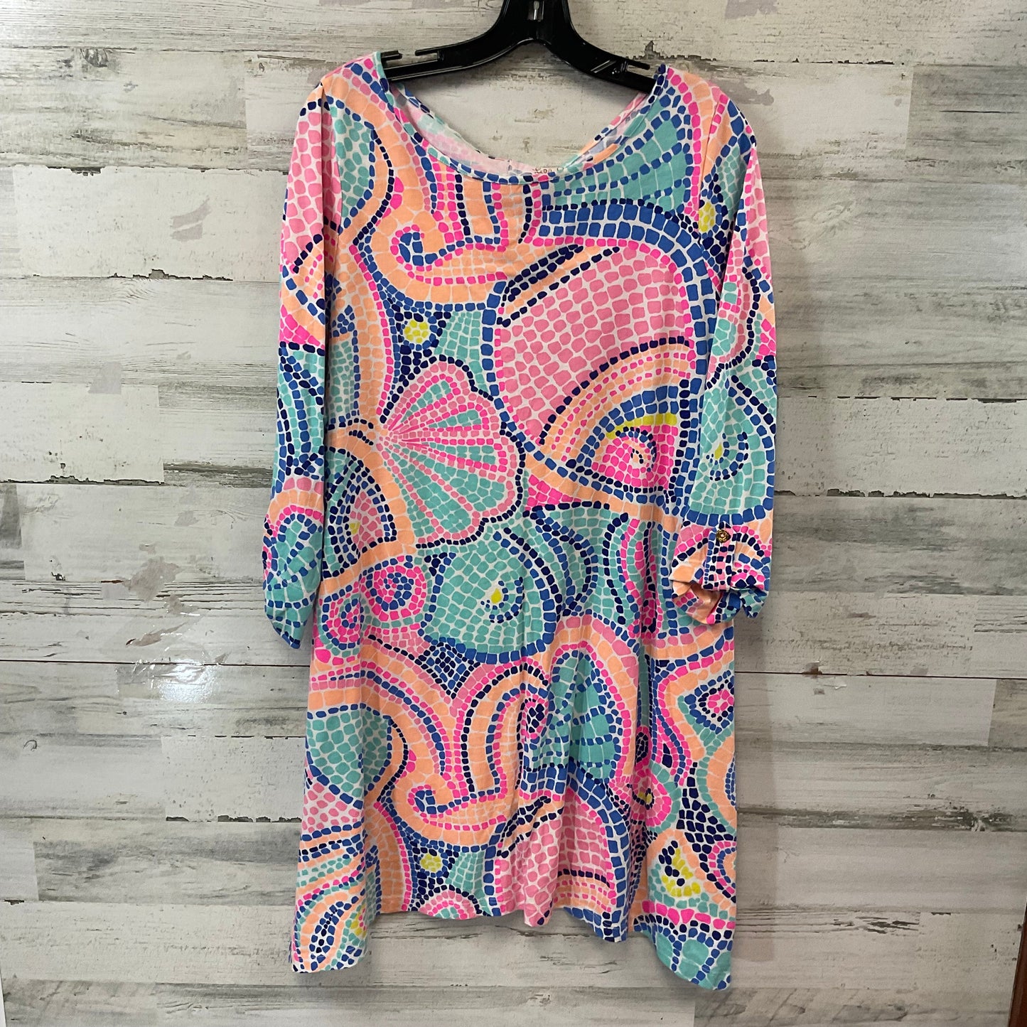 Dress Casual Short By Lilly Pulitzer In Blue, Size: L