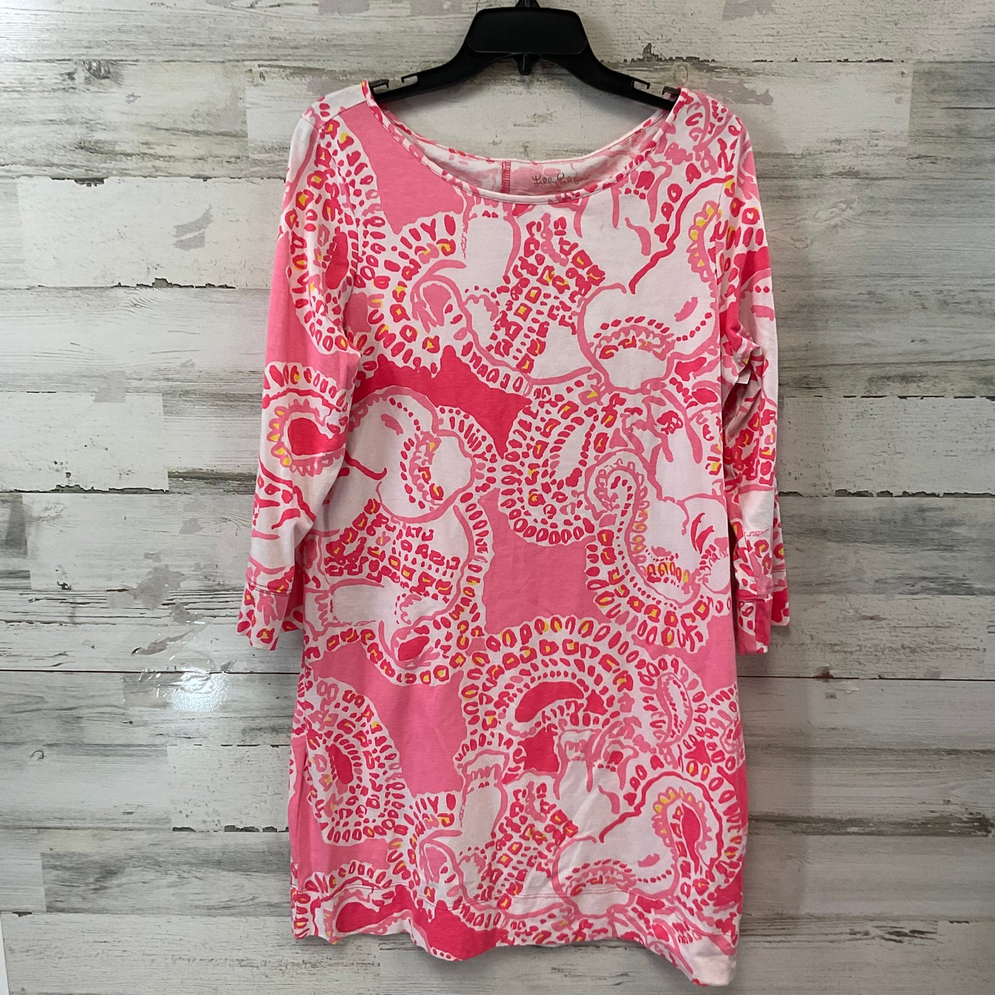 Dress Casual Short By Lilly Pulitzer In Pink, Size: L