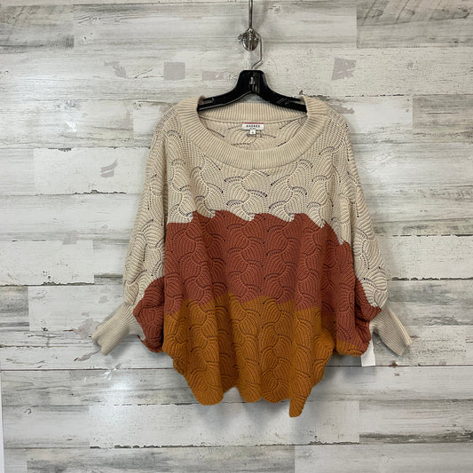 Sweater By Andree By Unit In Tan, Size: S