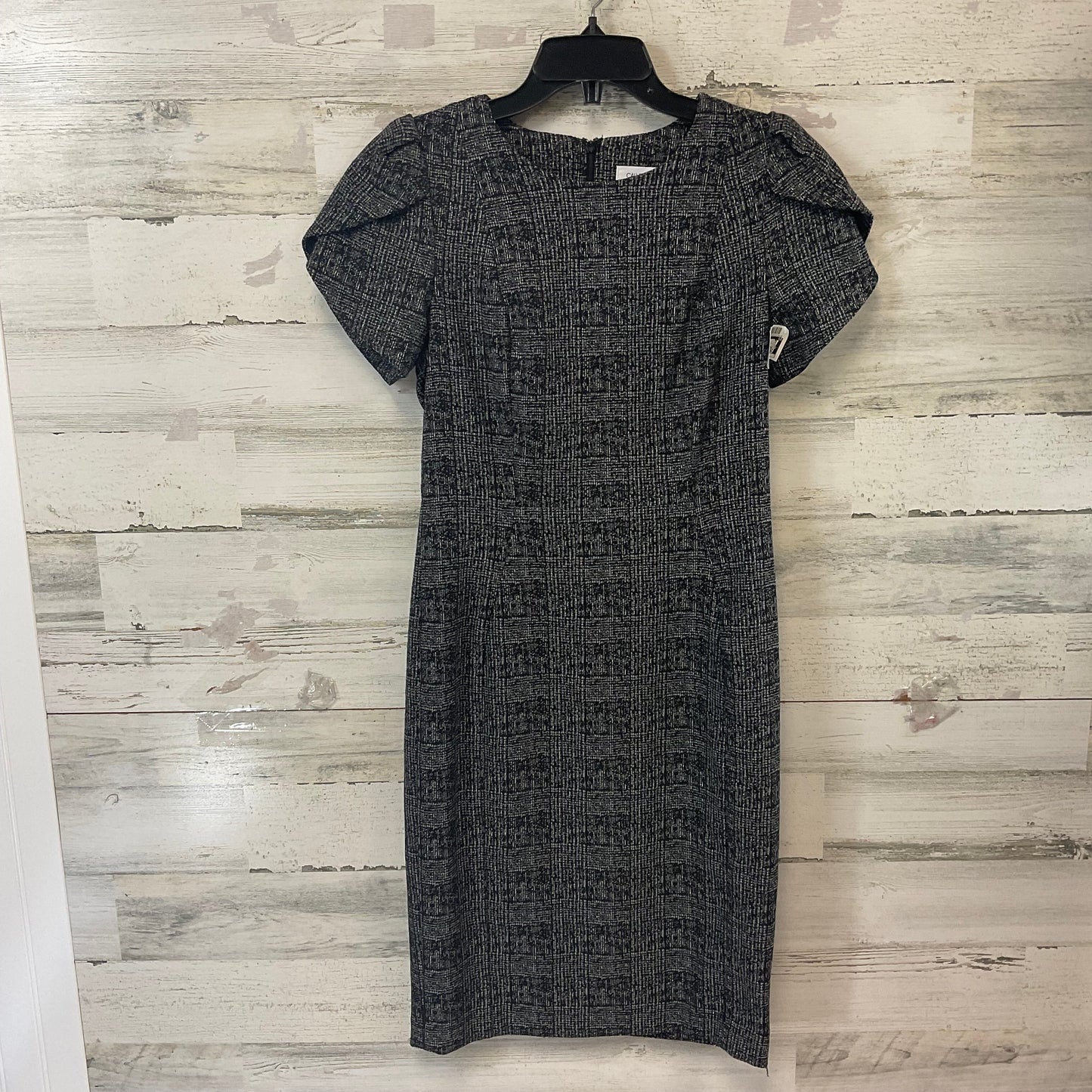 Dress Work By Calvin Klein In Black, Size: S