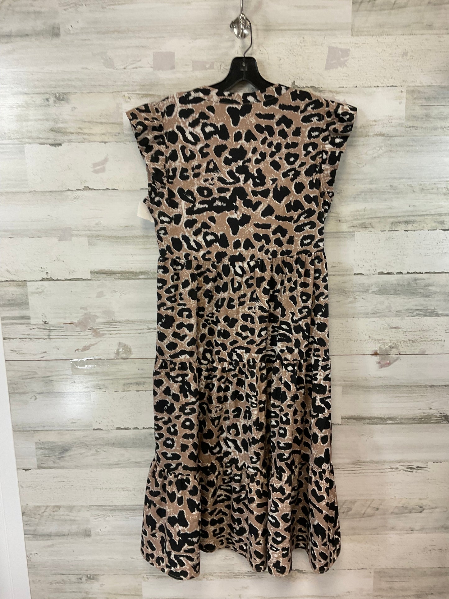 Dress Casual Midi By Jodifl In Animal Print, Size: S