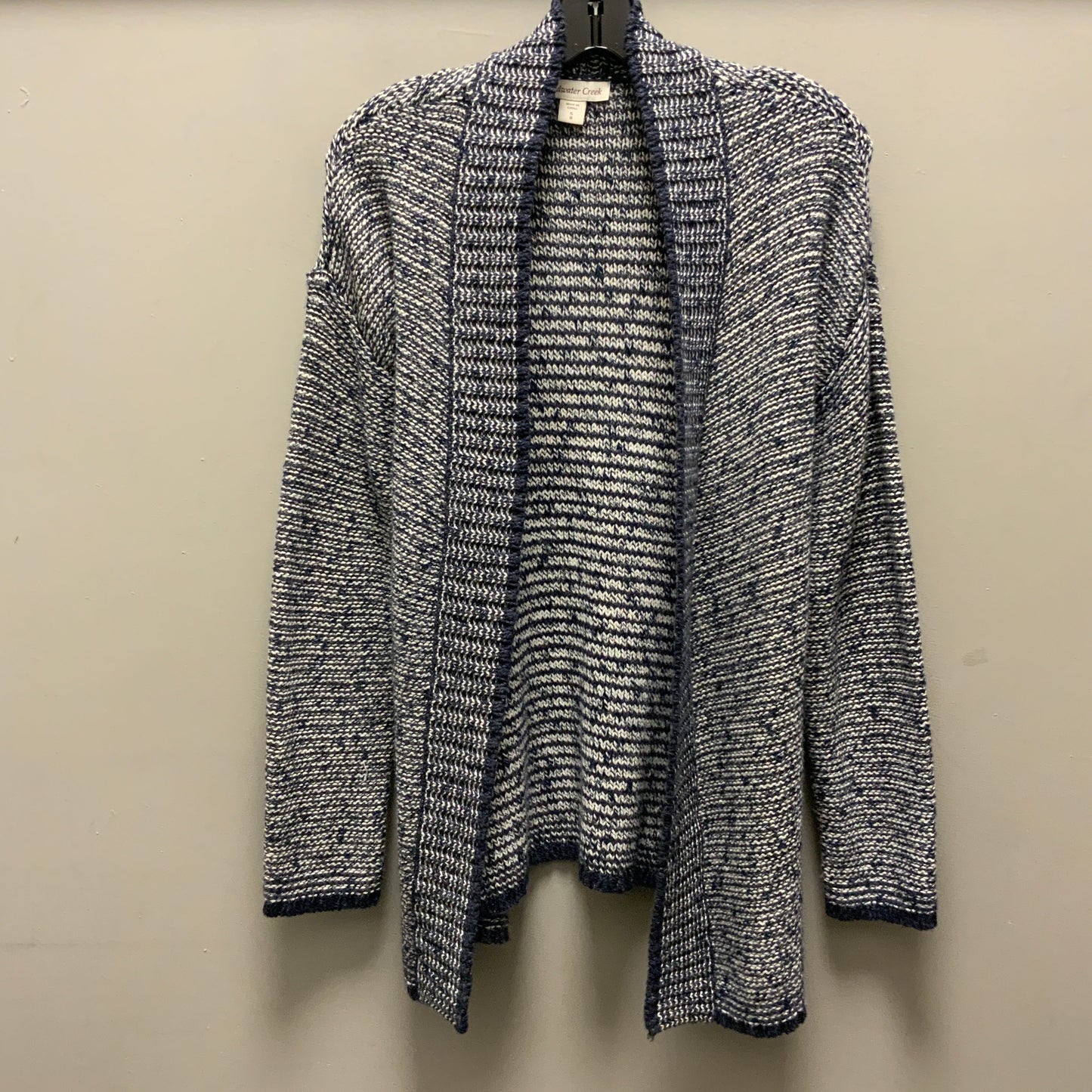 Sweater Cardigan By Coldwater Creek In Blue, Size: S