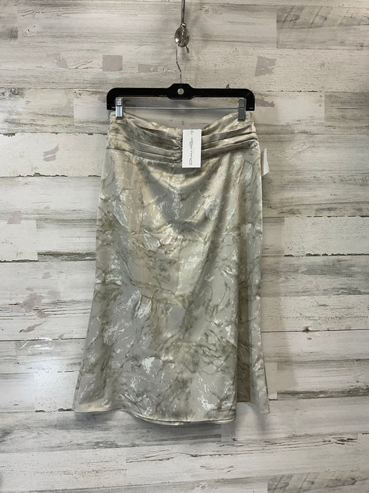 Skirt Midi By Sage In Silver, Size: M