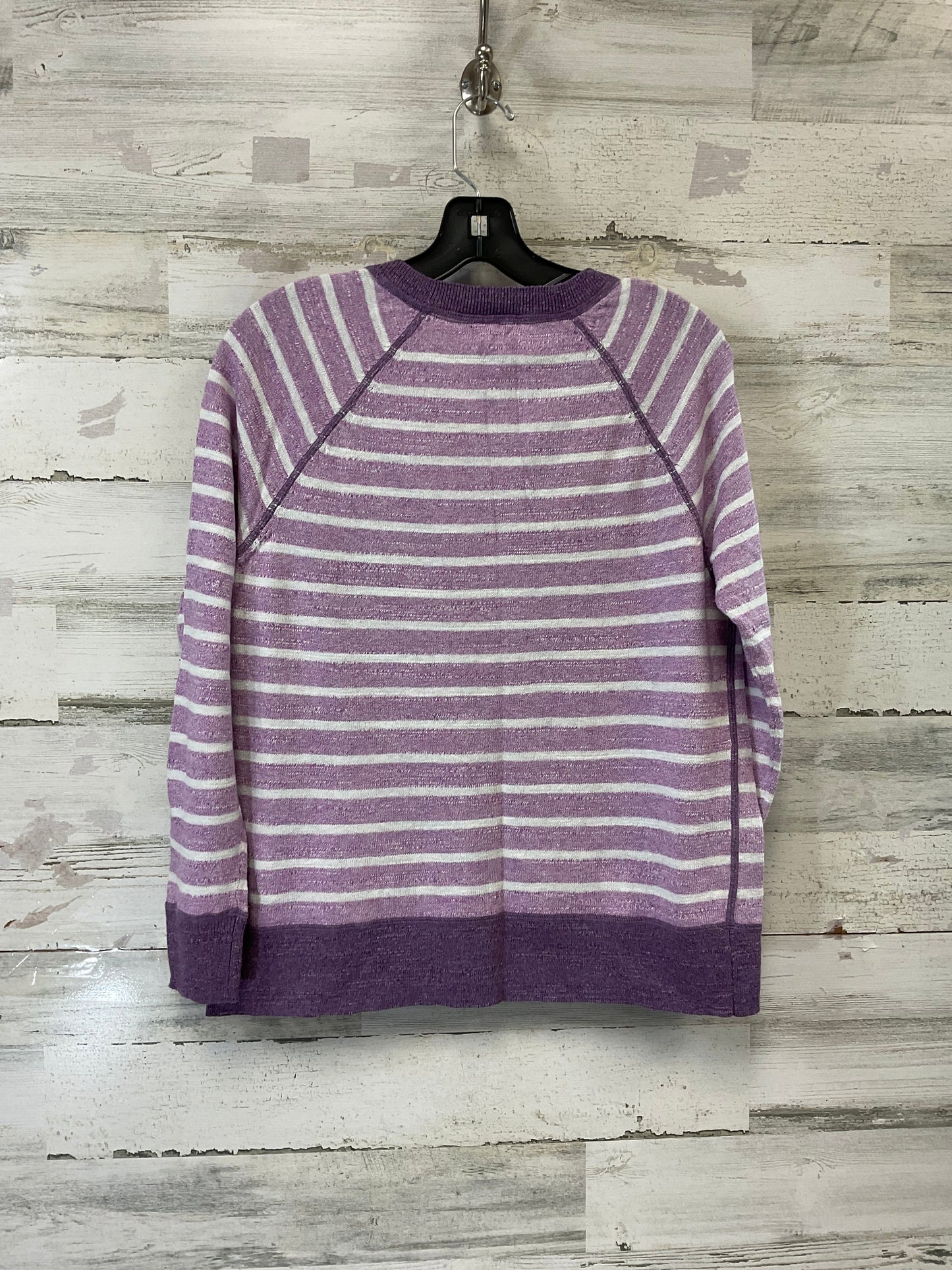 Top Long Sleeve By L.l. Bean In Purple, Size: M