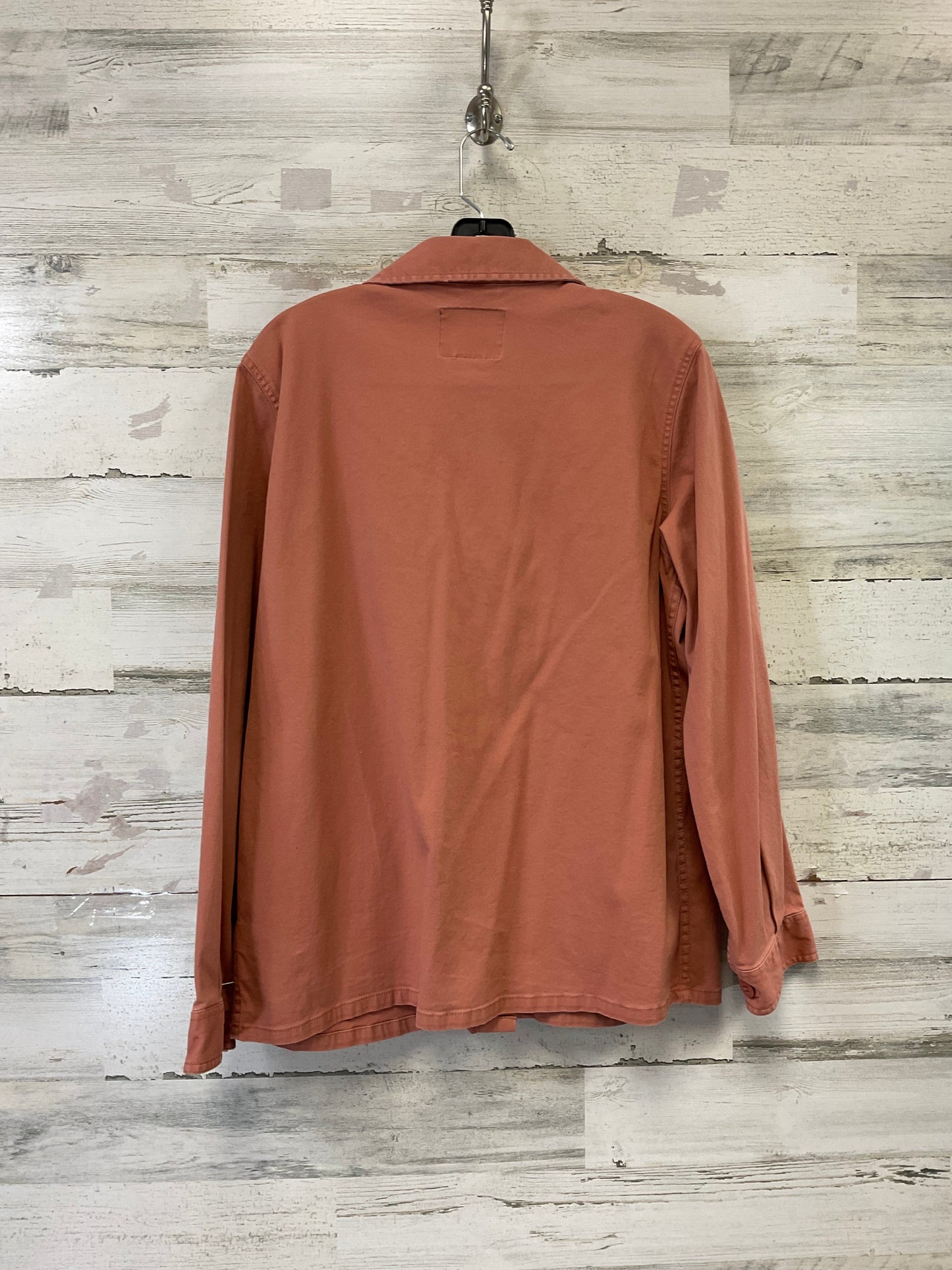 Jacket Shirt By Sanctuary In Orange, Size: L