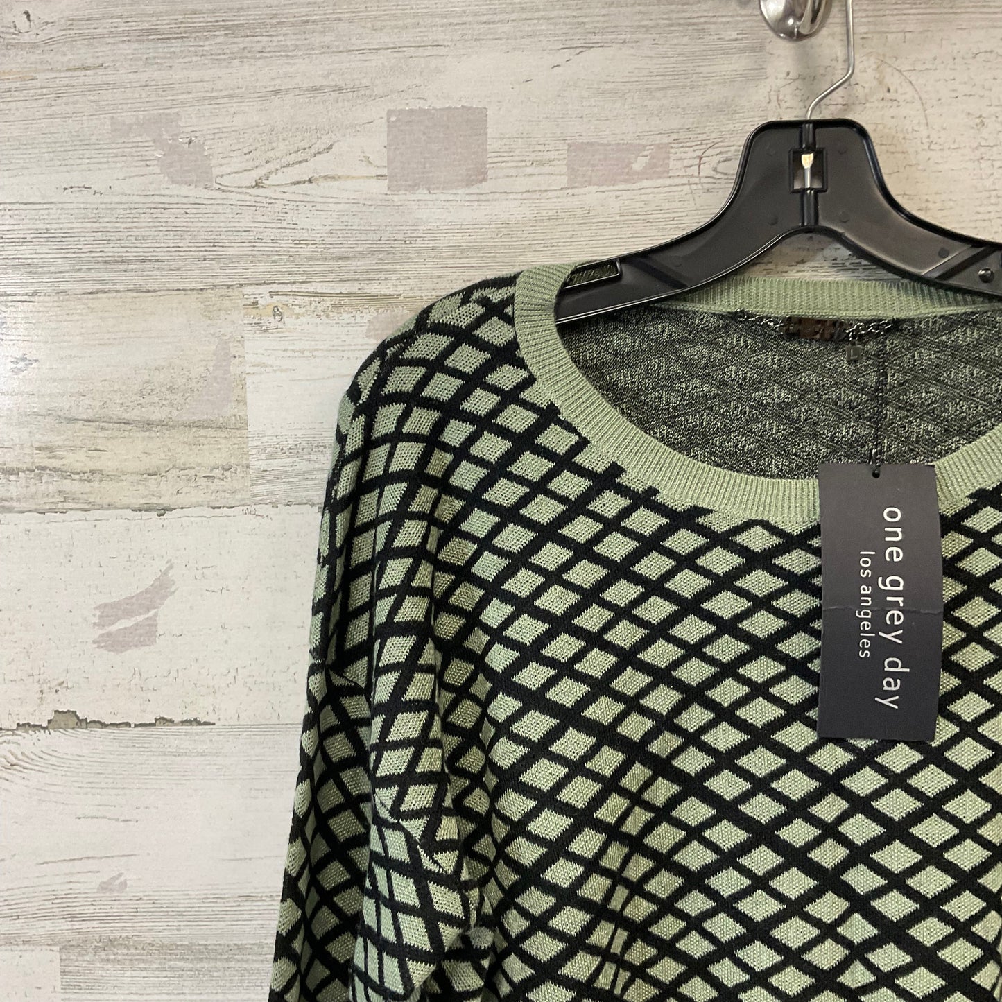 Top Long Sleeve By ONE GREY DAY In Green, Size: L