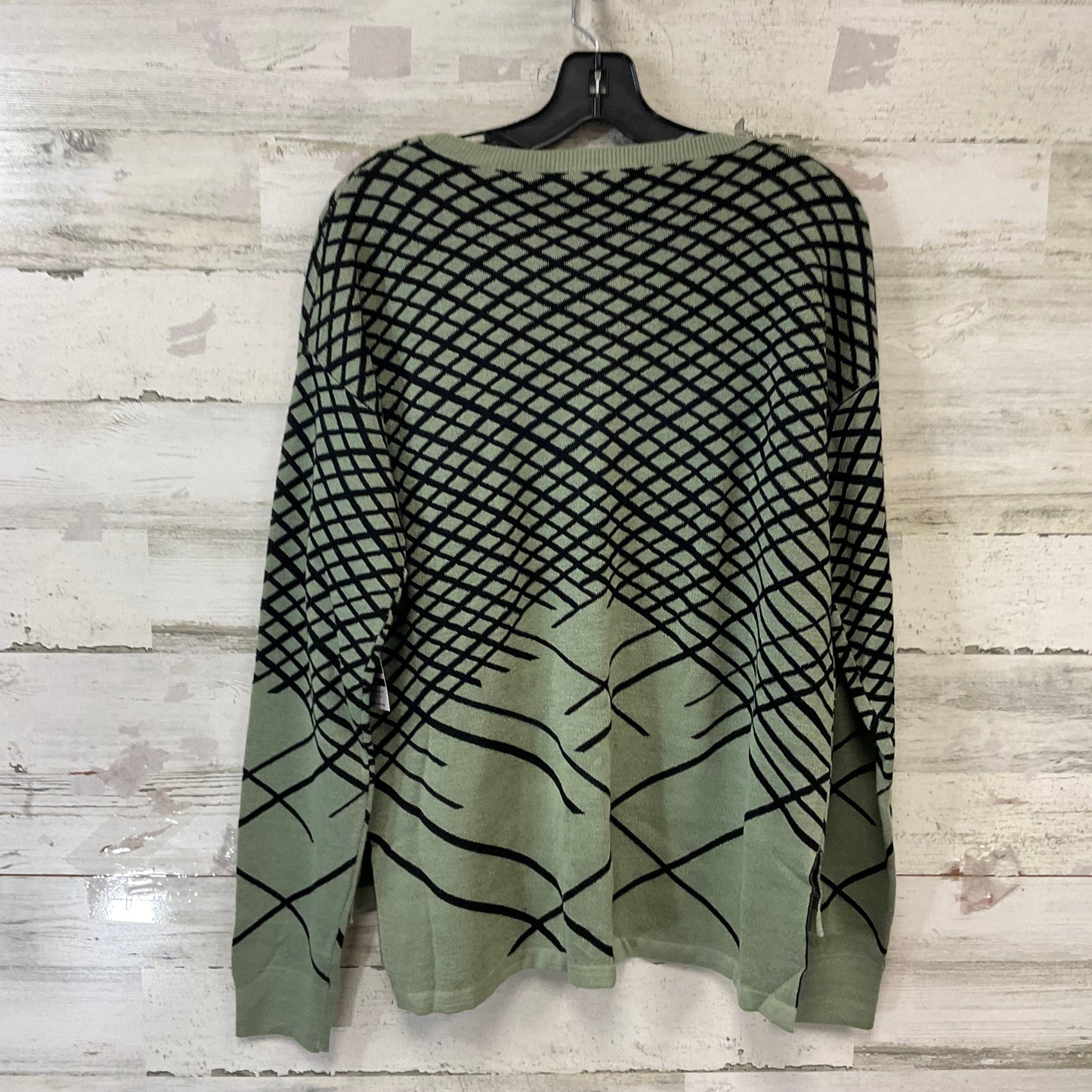 Top Long Sleeve By ONE GREY DAY In Green, Size: L