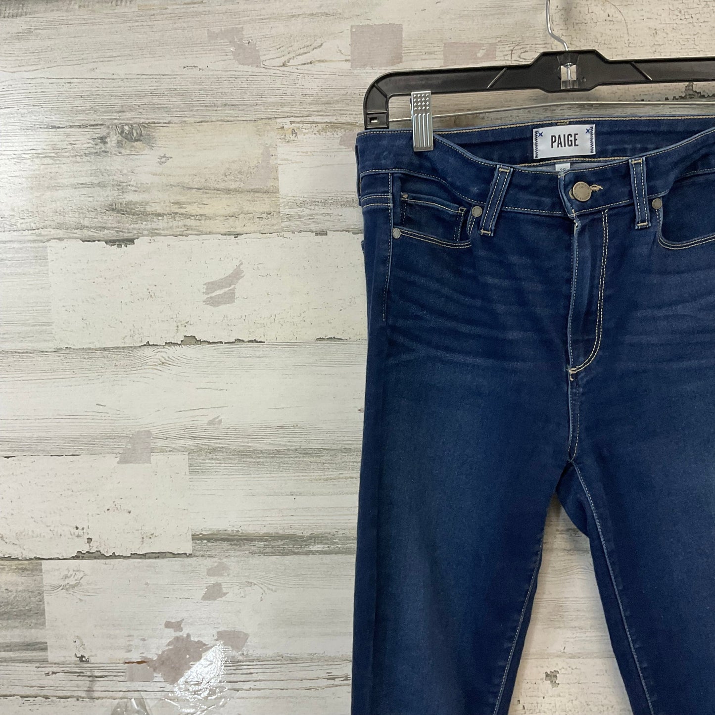 Jeans Skinny By Paige In Blue Denim, Size: 6