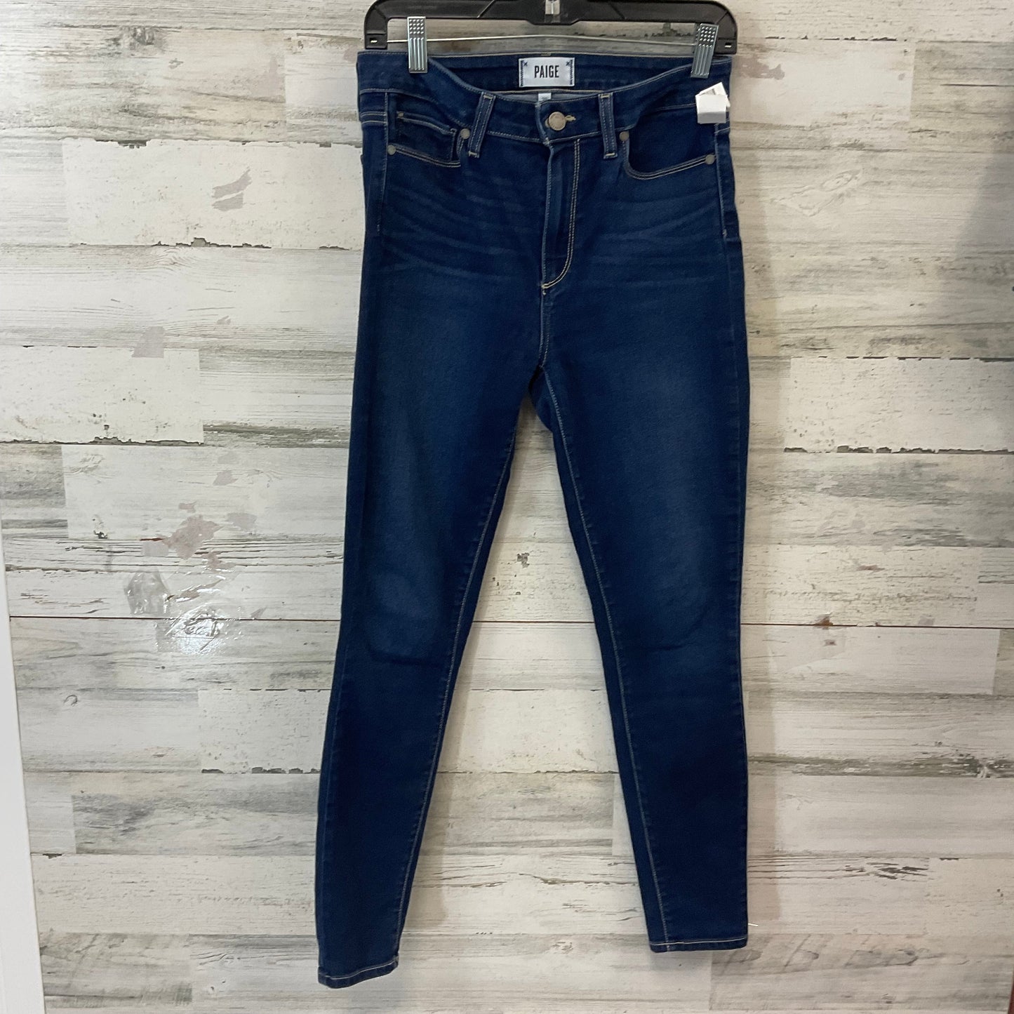 Jeans Skinny By Paige In Blue Denim, Size: 6