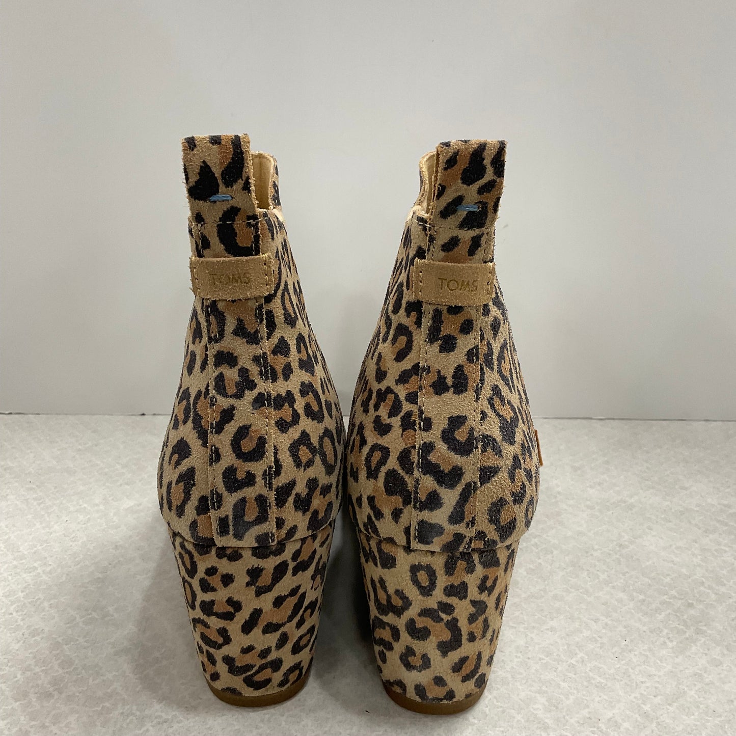 Shoes Heels Wedge By Toms In Animal Print, Size: 12