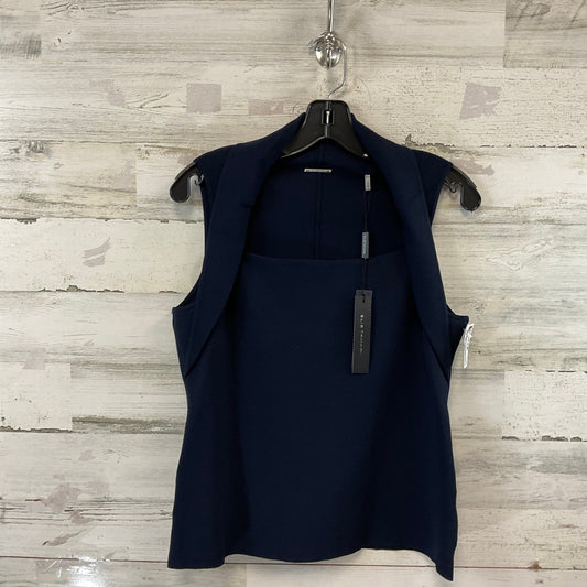 Top Sleeveless By Elie Tahari In Navy, Size: Xl