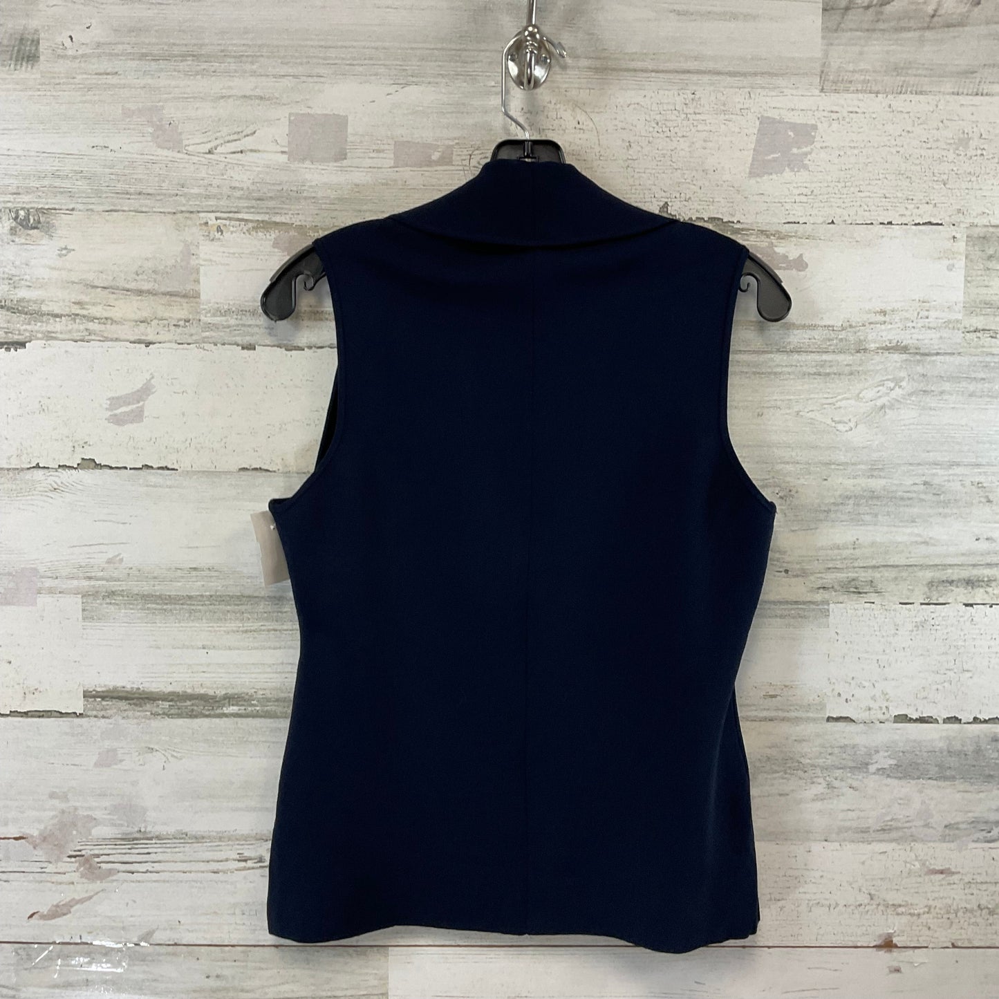 Top Sleeveless By Elie Tahari In Navy, Size: Xl