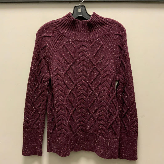 Sweater By Talbots In Purple, Size: Xs