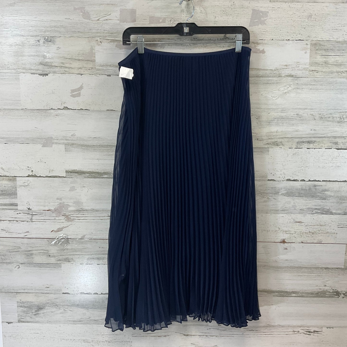 Skirt Midi By Ralph Lauren Blue Label In Navy, Size: 14