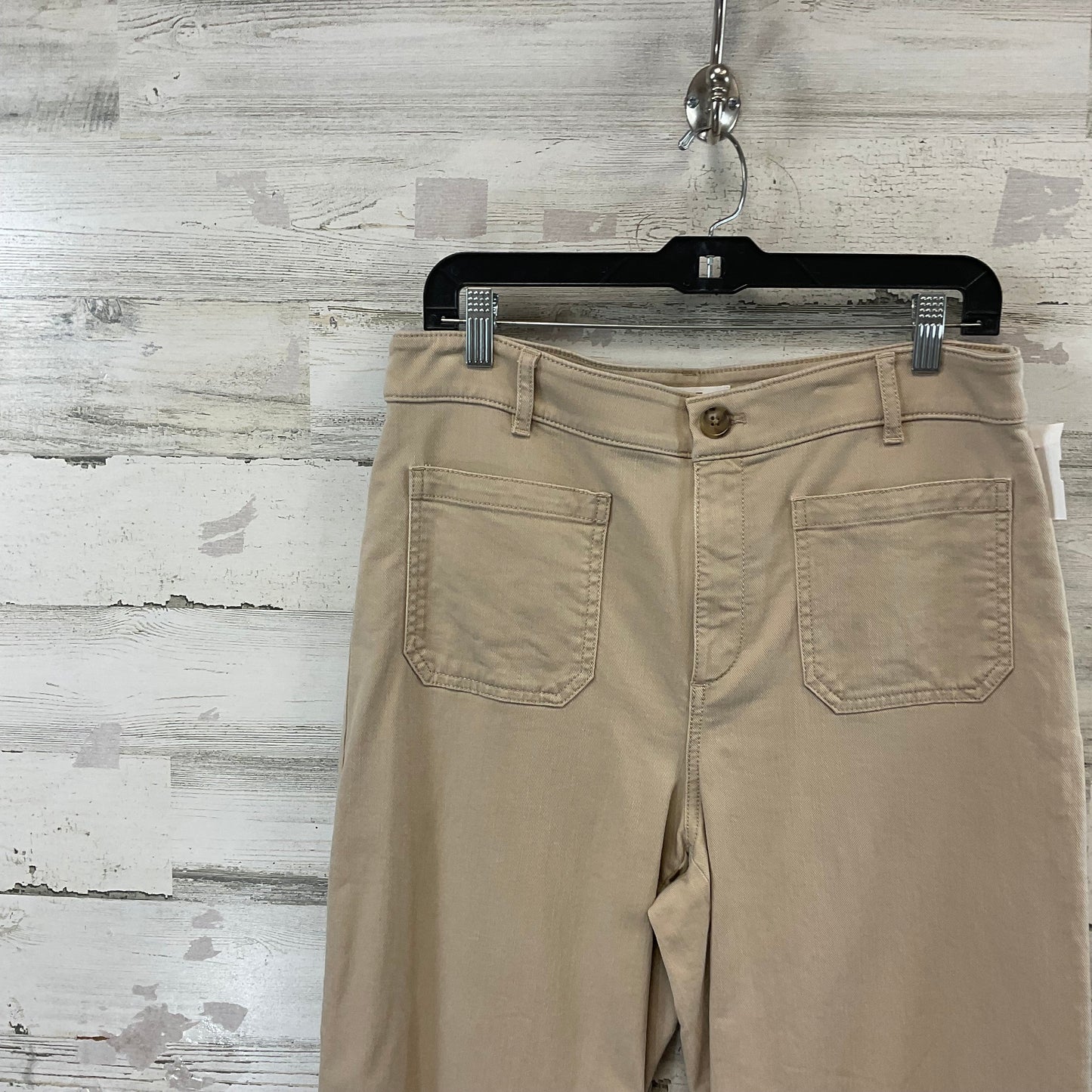 Pants Wide Leg By Loft In Tan, Size: 10