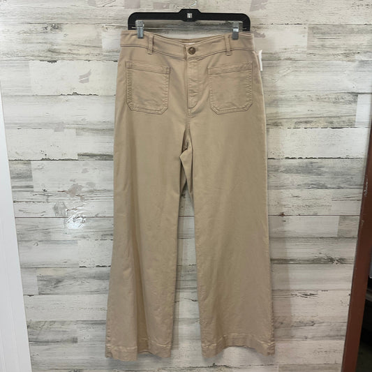 Pants Wide Leg By Loft In Tan, Size: 10