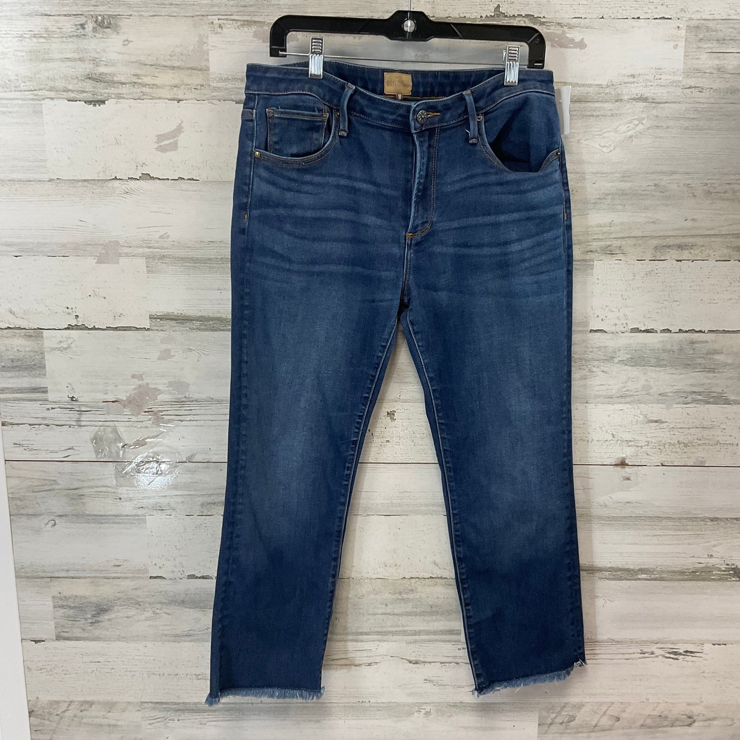 Jeans Cropped By Driftwood In Blue Denim, Size: 12