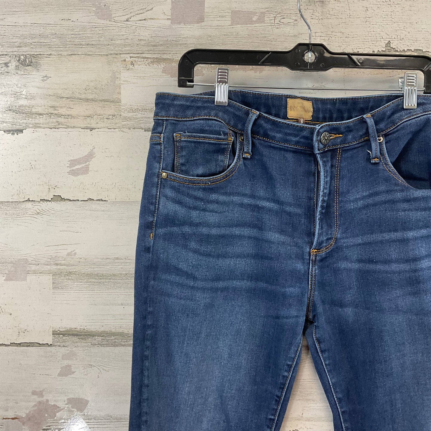 Jeans Cropped By Driftwood In Blue Denim, Size: 12