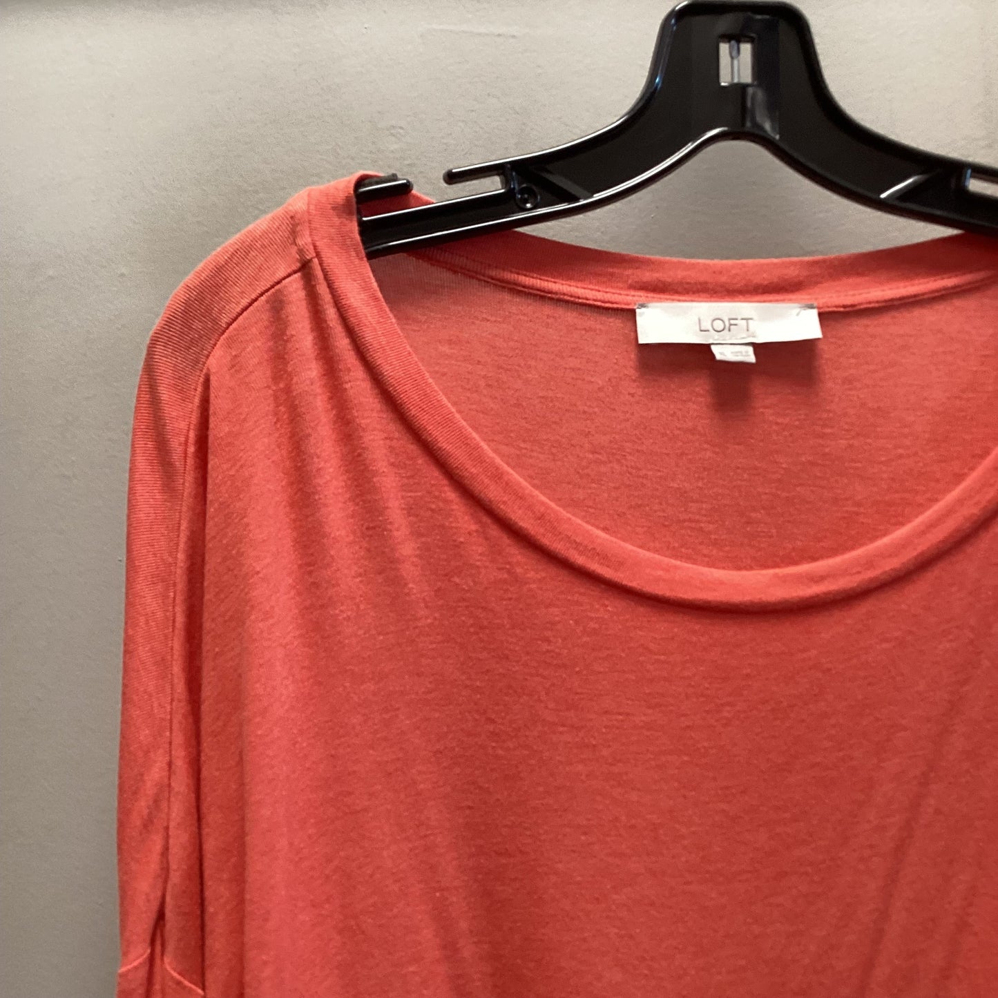 Top Long Sleeve By Loft In Orange, Size: Xl