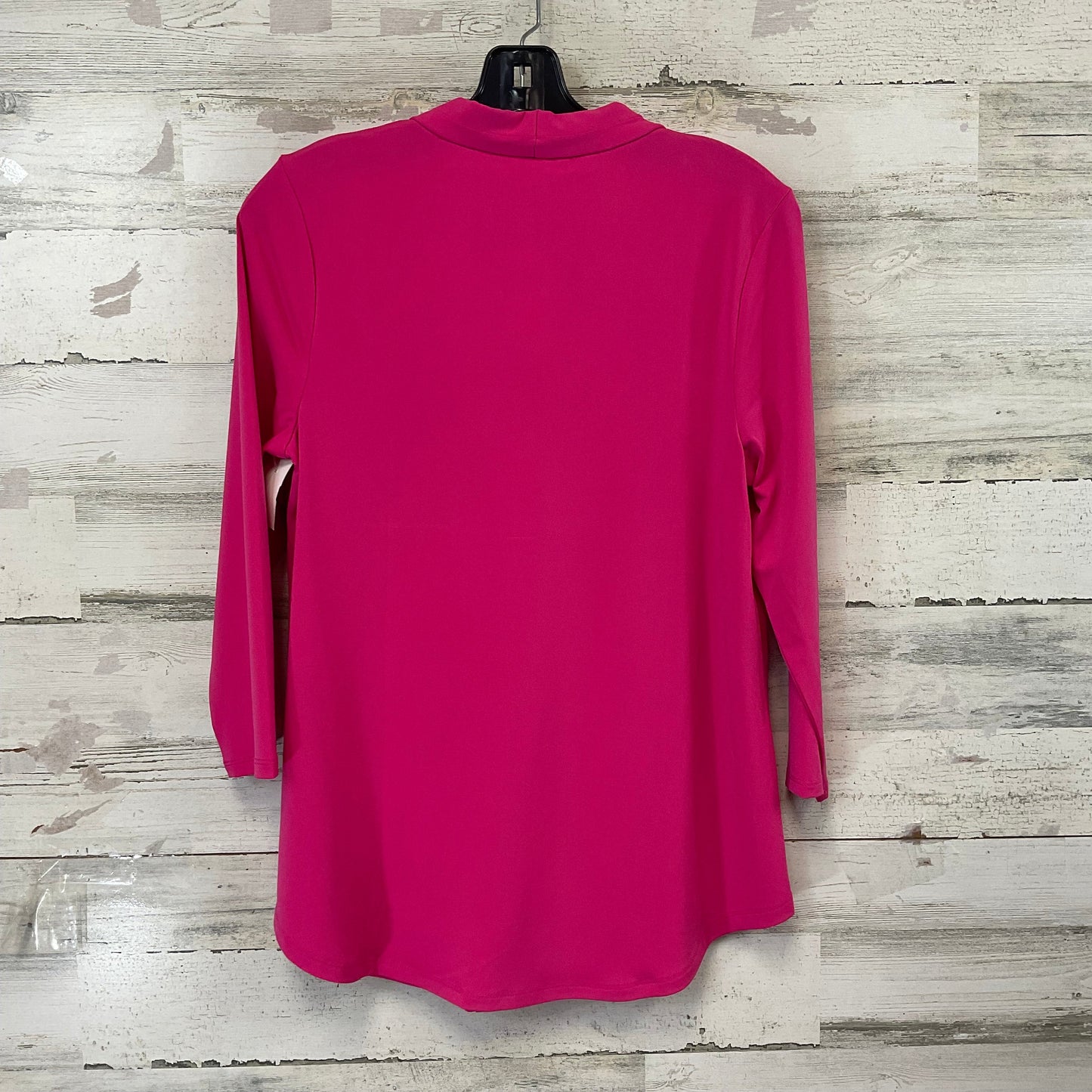 Blouse Long Sleeve By Charter Club In Pink, Size: S