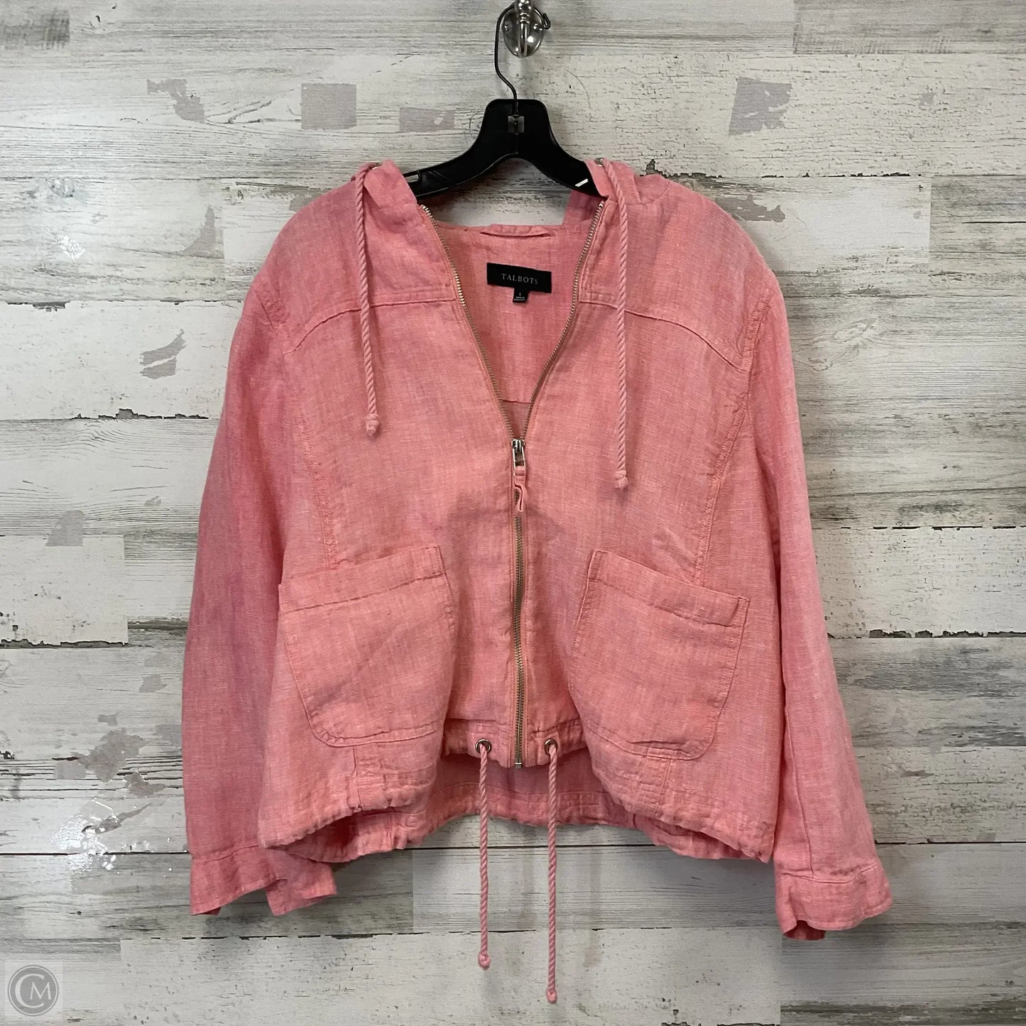 Jacket Other By Talbots In Peach, Size: L